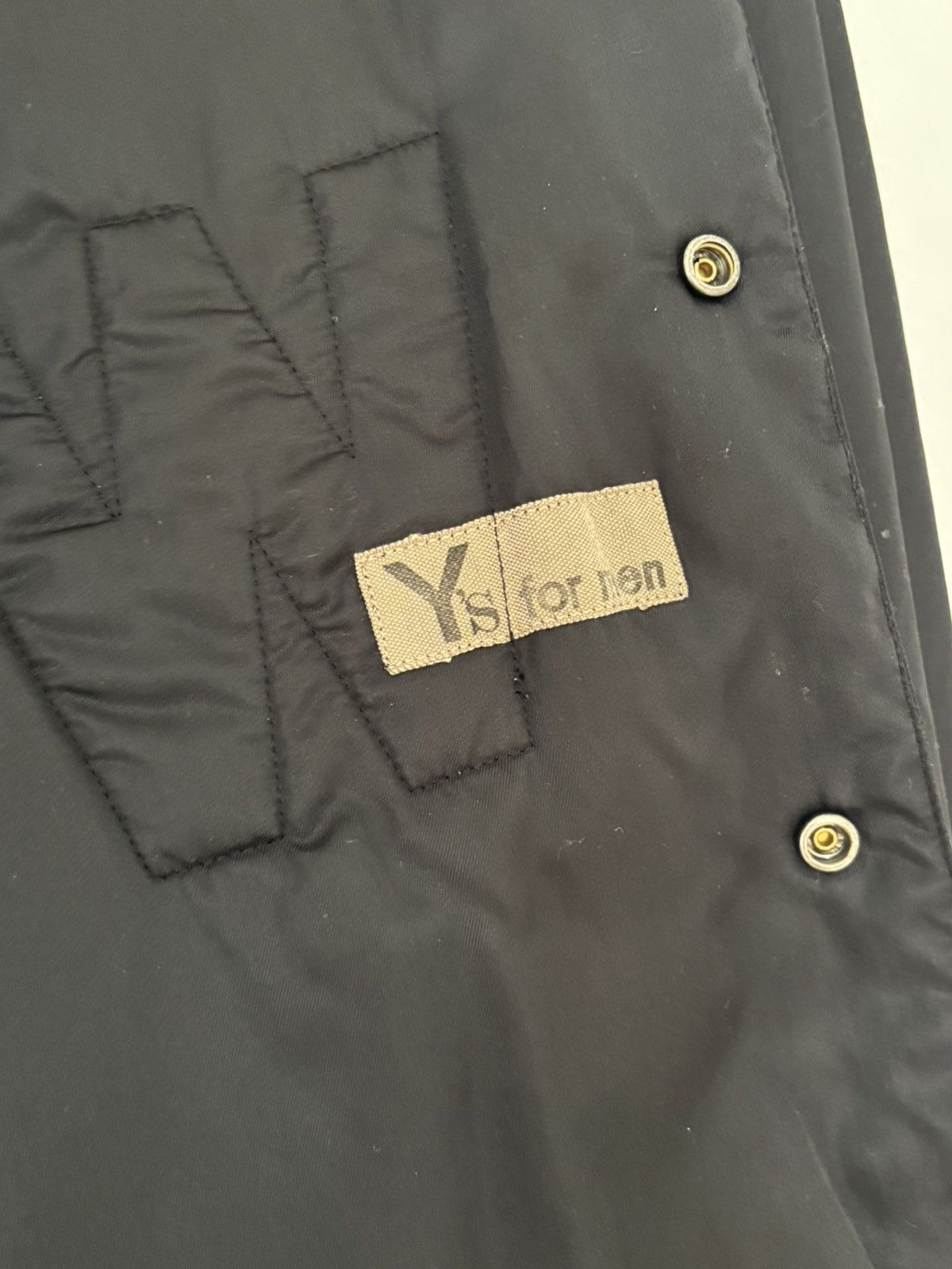 Yohji Yamamoto YFM Baseball Team Coach Jacket Size US L / EU 52-54 / 3 - 3 Thumbnail
