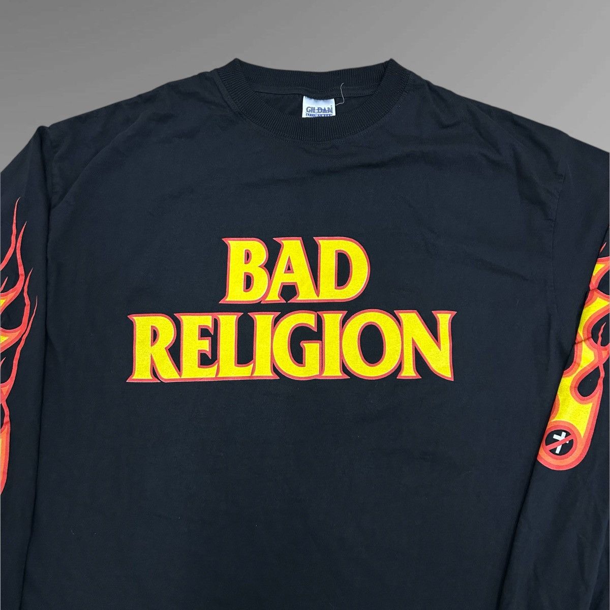 Gildan VINTAGE LONG SLEEVE TSHIRT BAD RELIGION 90-00 Size US XL / EU 56 / 4 - 3 Thumbnail