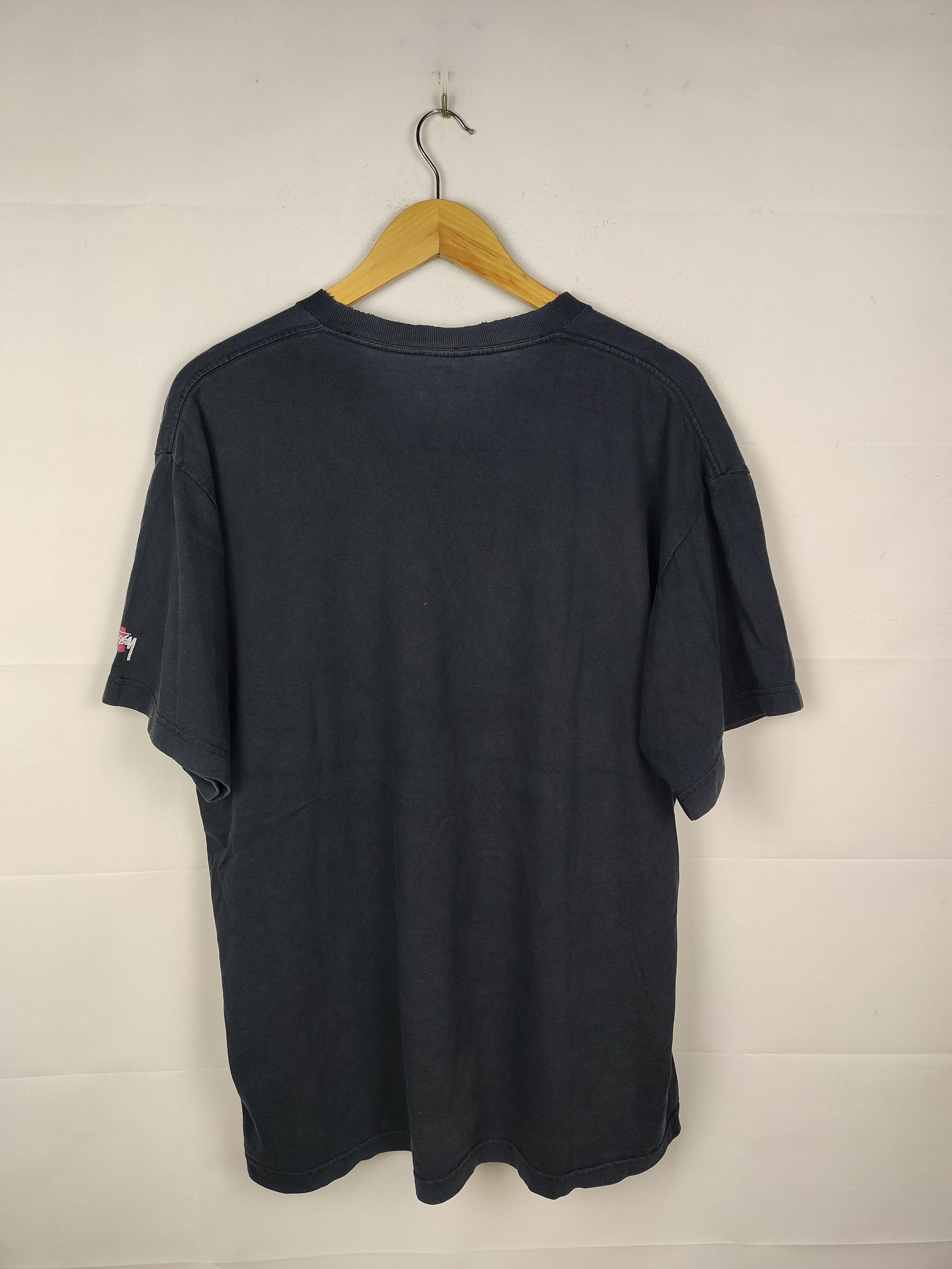 Stussy Vintage 90s Distressed Stussy Shirt Size US XL / EU 56 / 4 - 5 Thumbnail