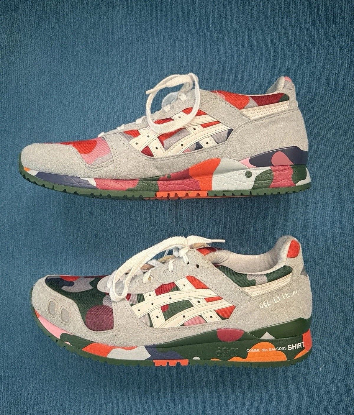 Asics × Comme des Garcons ASICS Gel-Lyte III Comme des Garcons Shirt Mens’s Size 9.5 Size US 9.5 / EU 42-43 - 1 Thumbnail