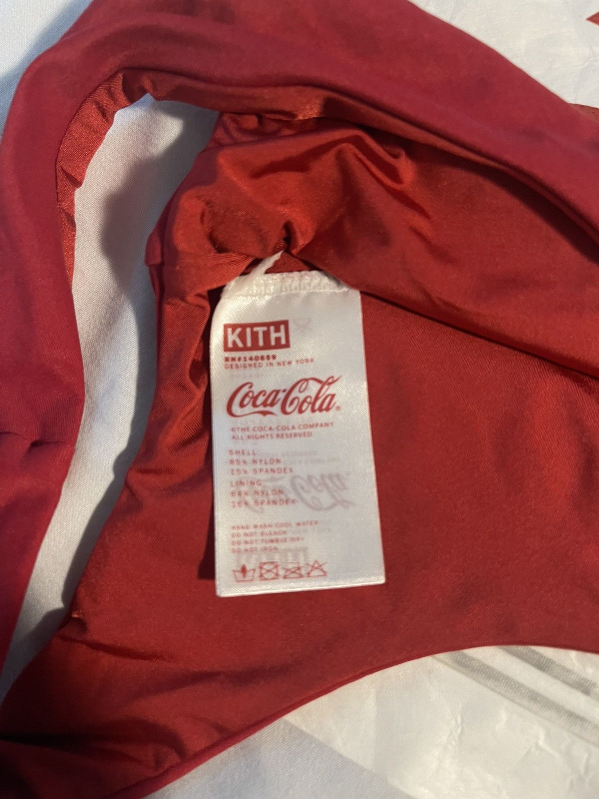Coca Cola × Kith FINAL DROP!! KITH X COCA-COLA BIKINI SET RED TOP XS BOTTOM S Size XS / US 0-2 / IT 36-38 - 4 Thumbnail