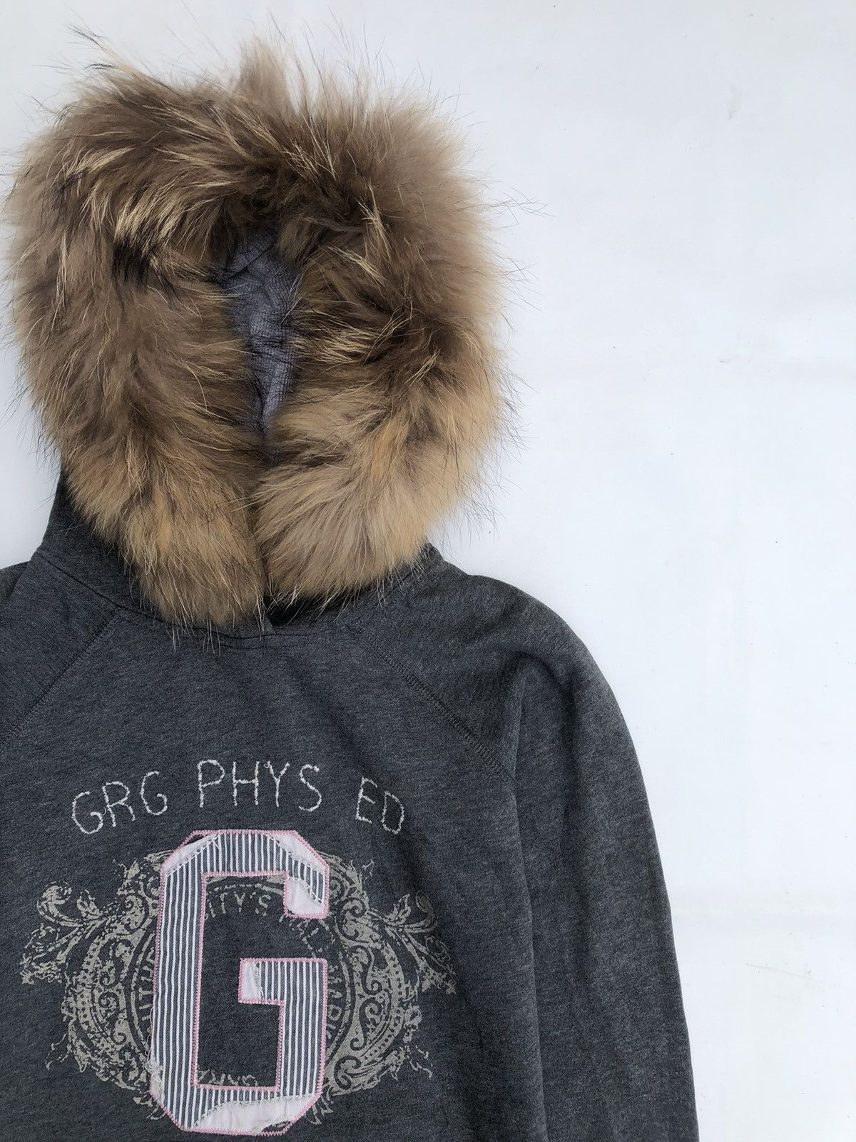 Hysteric Glamour × If Six Was Nine × Le Grande Bleu (L.G.B.) Montreal Fur Hoodie IfSixWasNine LGB style Size US M / EU 48-50 / 2 - 3 Thumbnail