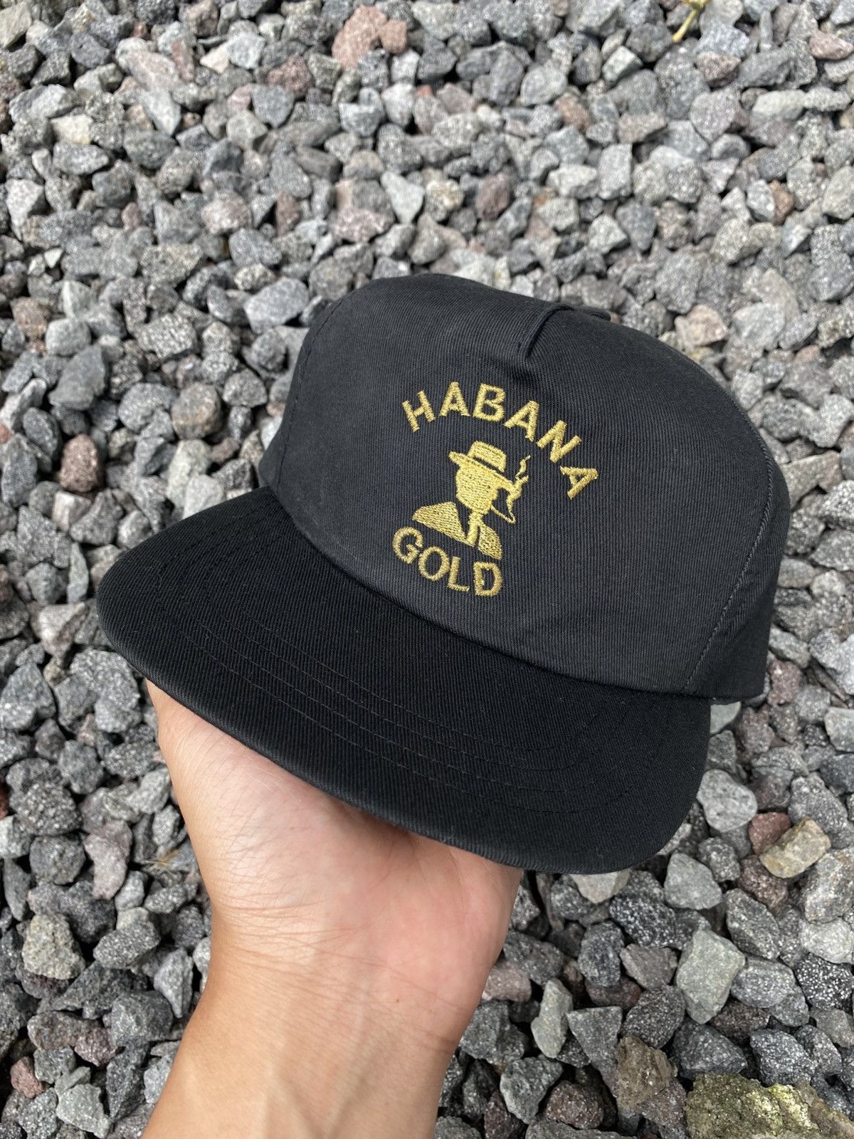 Vintage Vintage Habana Gold Snapback Hat Size ONE SIZE - 2 Thumbnail