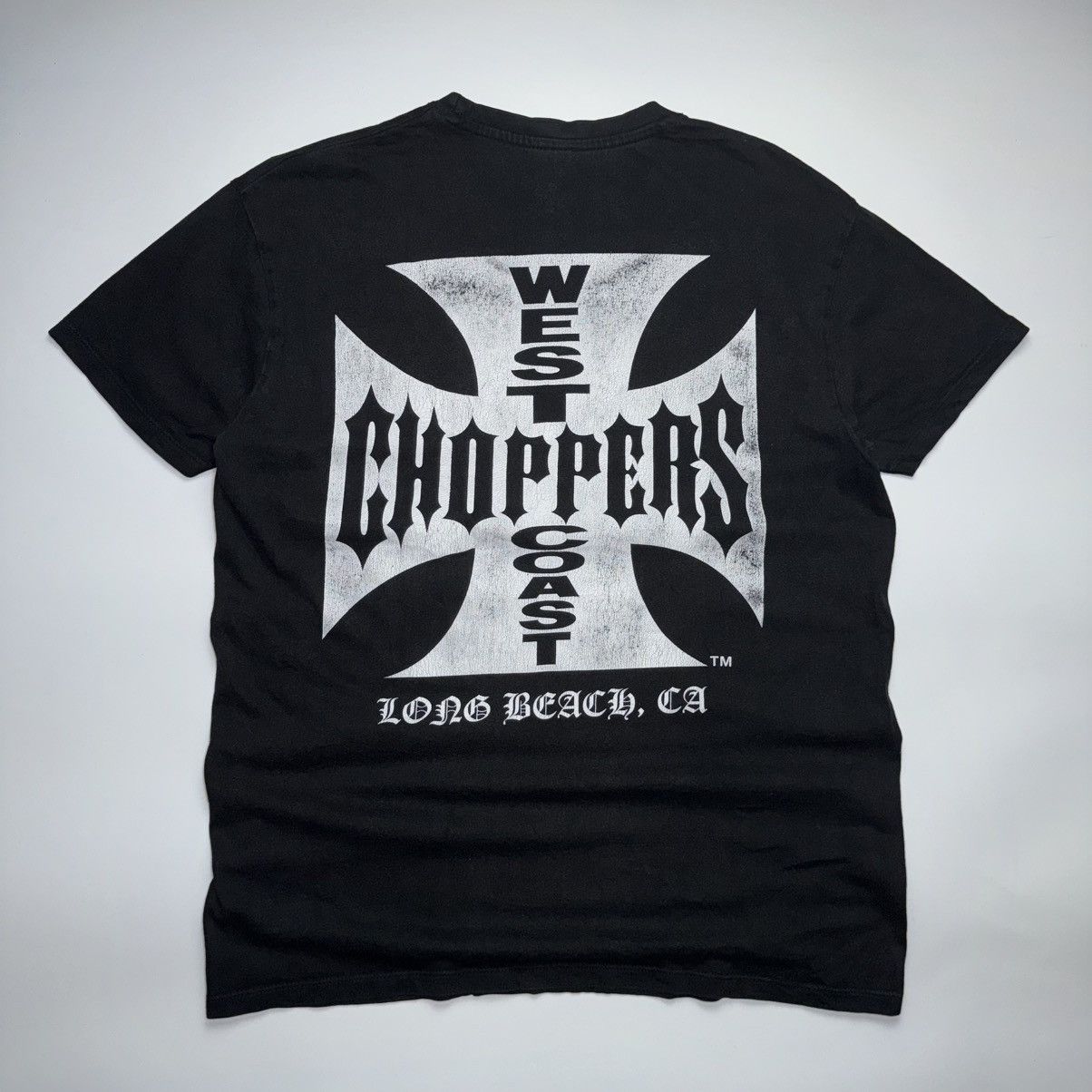 West Coast Choppers Faded Black West Coast Choppers Tee T Shirt Size US M / EU 48-50 / 2 - 3 Thumbnail