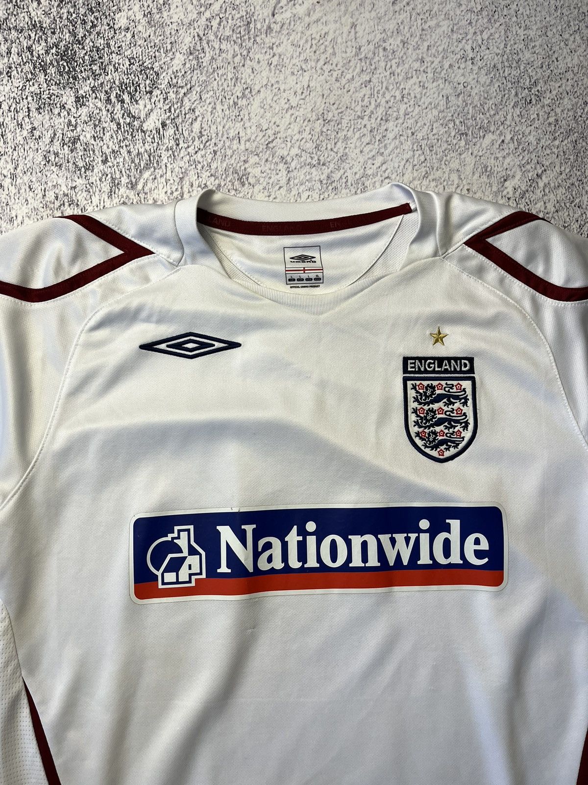 Other Authentic England 2007-08 Training Shirt. Size Large. Umbro Size US L / EU 52-54 / 3 - 5 Thumbnail