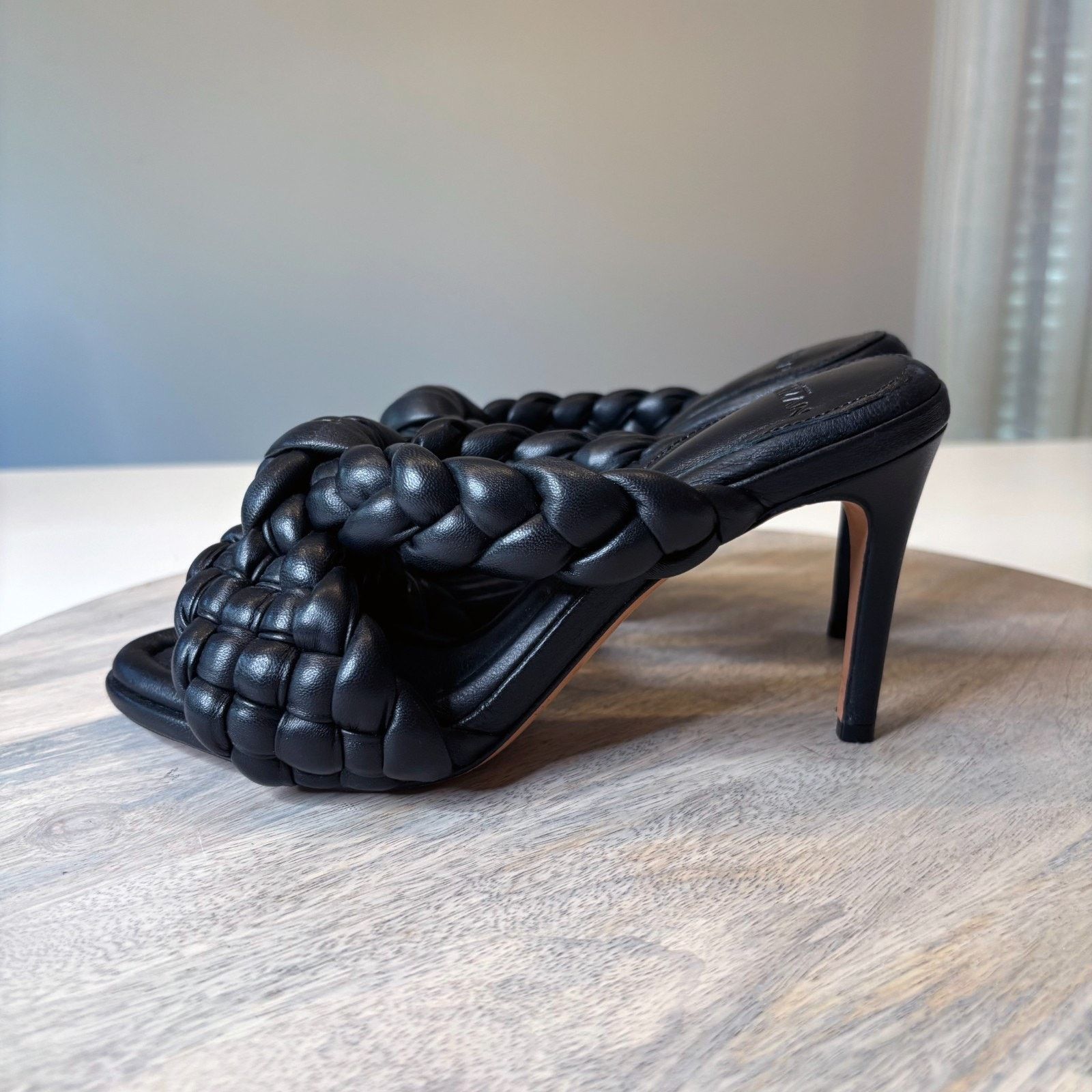 Alexandre Birman Alexandre Birman Clarita Leather Heels Black EU 35 US 5 Size US 5 / IT 35 - 2 Thumbnail