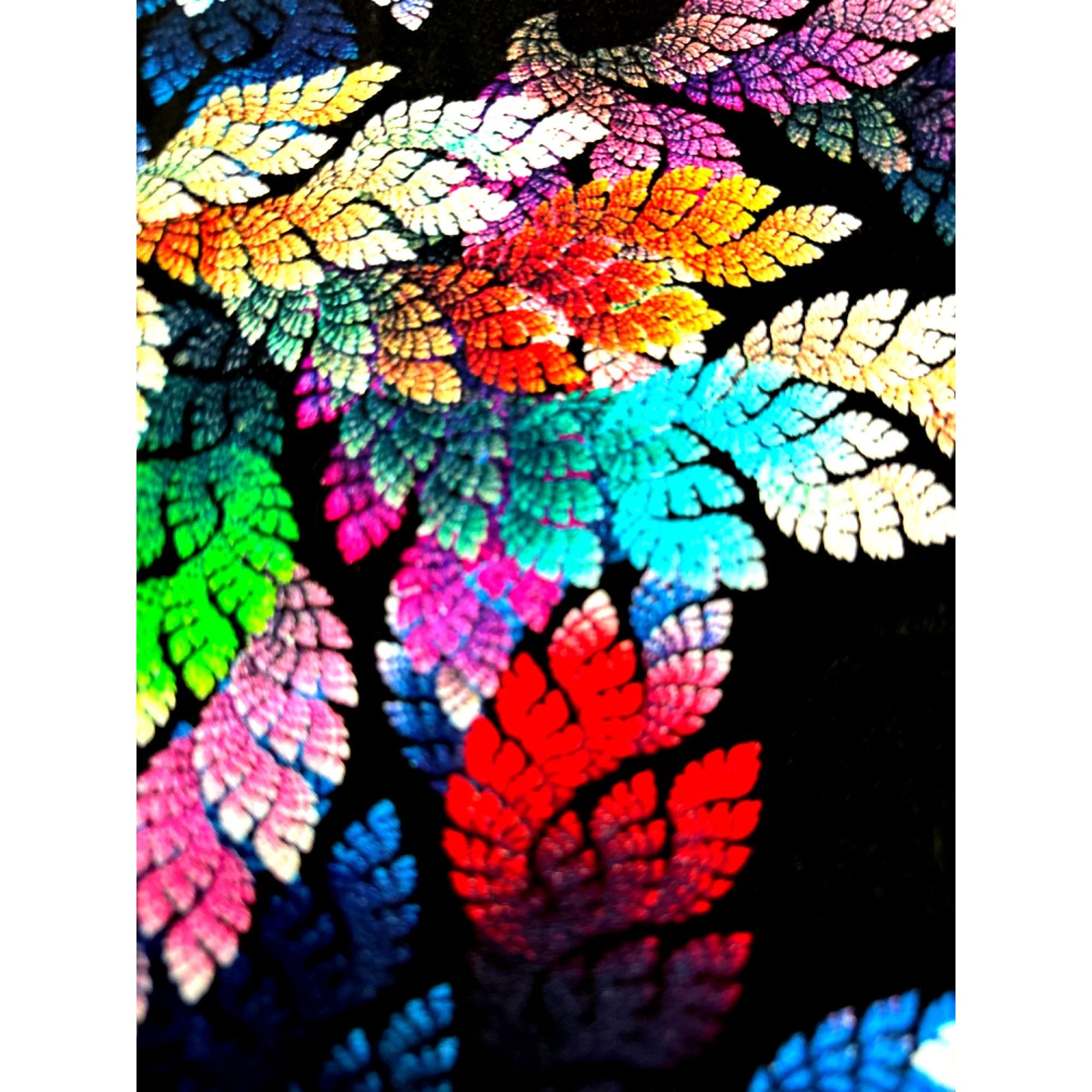 Other CCC Sleeveless Metallic Multi Color Feather Print Thin Sheer Size S / US 4 / IT 40 - 7 Thumbnail