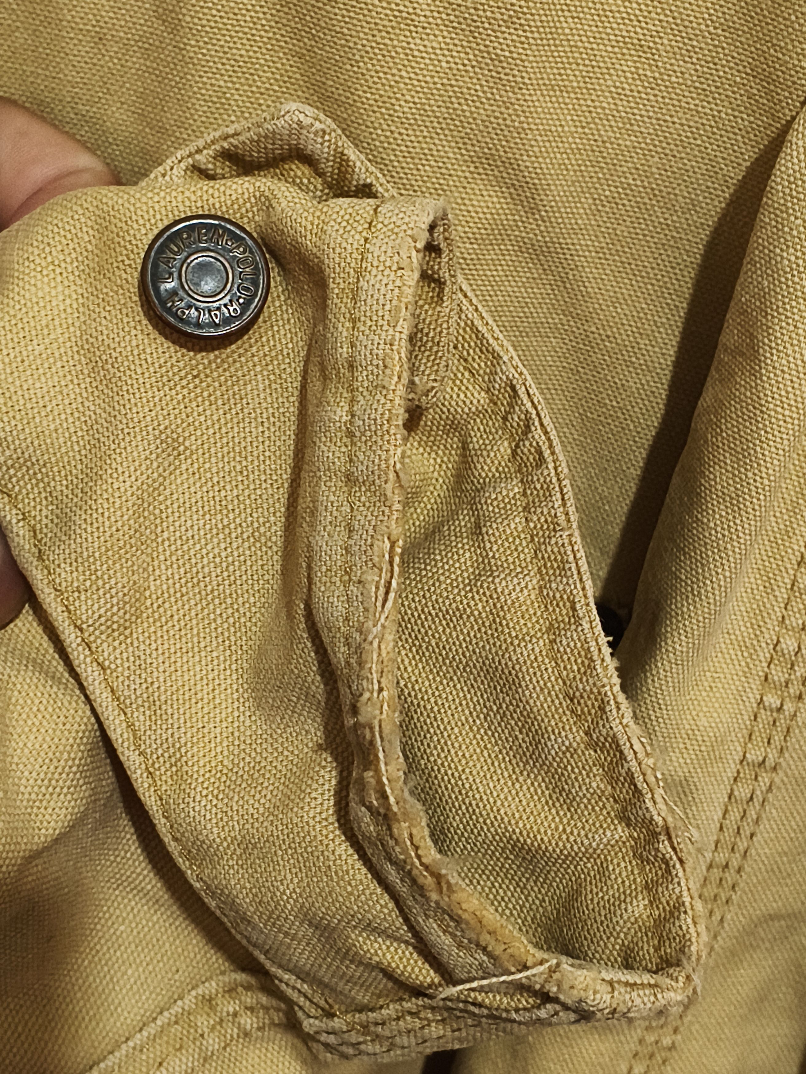 Polo Ralph Lauren 🔥Vintage 90s🔥PRL Canvas Workwear Chore Jacket Size US L / EU 52-54 / 3 - 7 Thumbnail