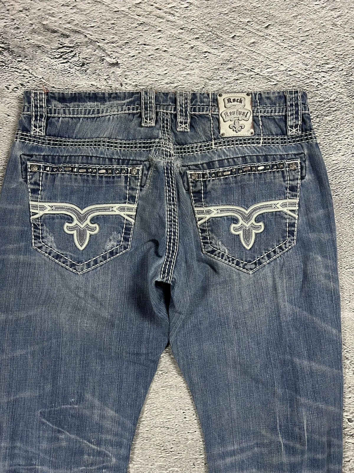 Rock Revival Rock Revival washed jeans Y2K relaxed Tallon Size US 36 / EU 52 - 2 Thumbnail