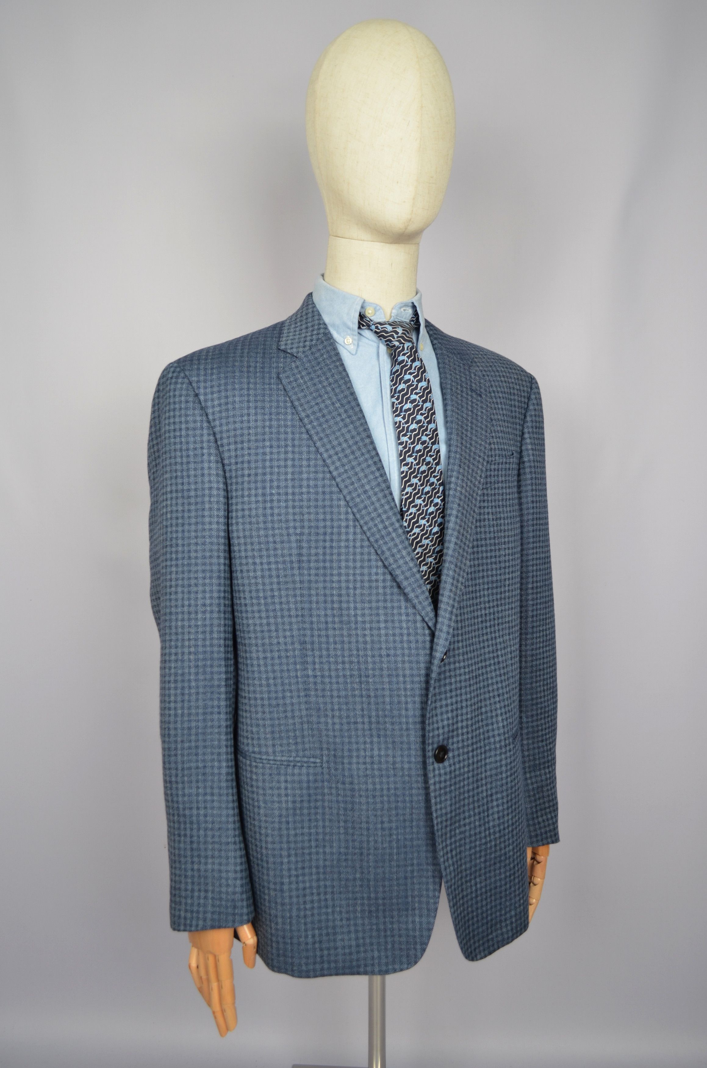 Designer × Emporio Armani Armani Collezioni G Line Linen Wool Jacket Blazer US48 Slim Size 48S - 10 Thumbnail