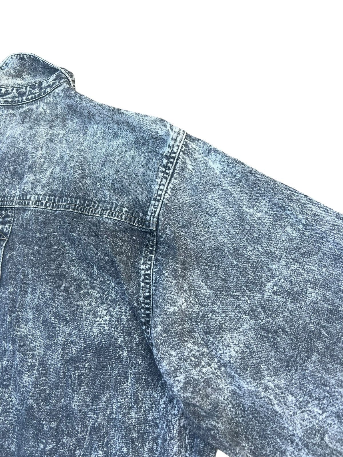 Edwin Vintage Edwin Japan Acid Washed Double Pocket Oversize Shirt Size US M / EU 48-50 / 2 - 12 Thumbnail