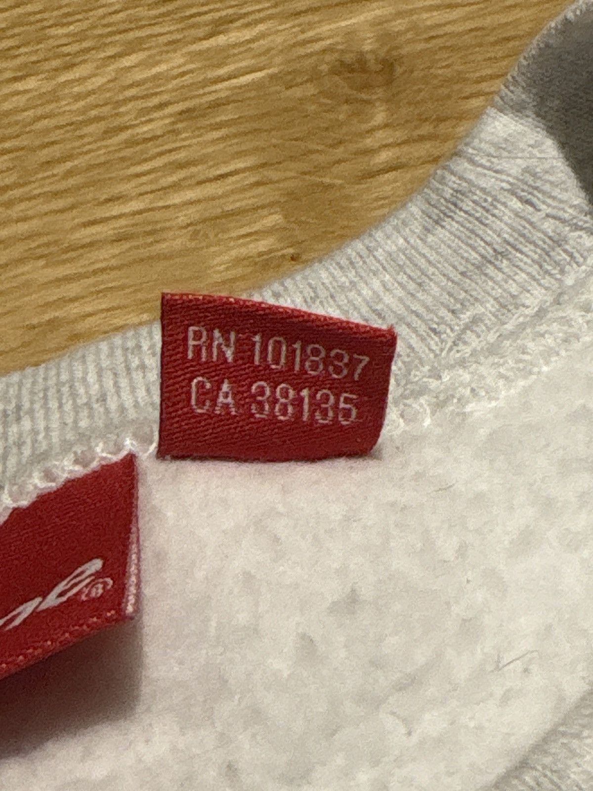 Supreme Supreme Cities Arc Crewneck Ash Grey Size US M / EU 48-50 / 2 - 8 Thumbnail