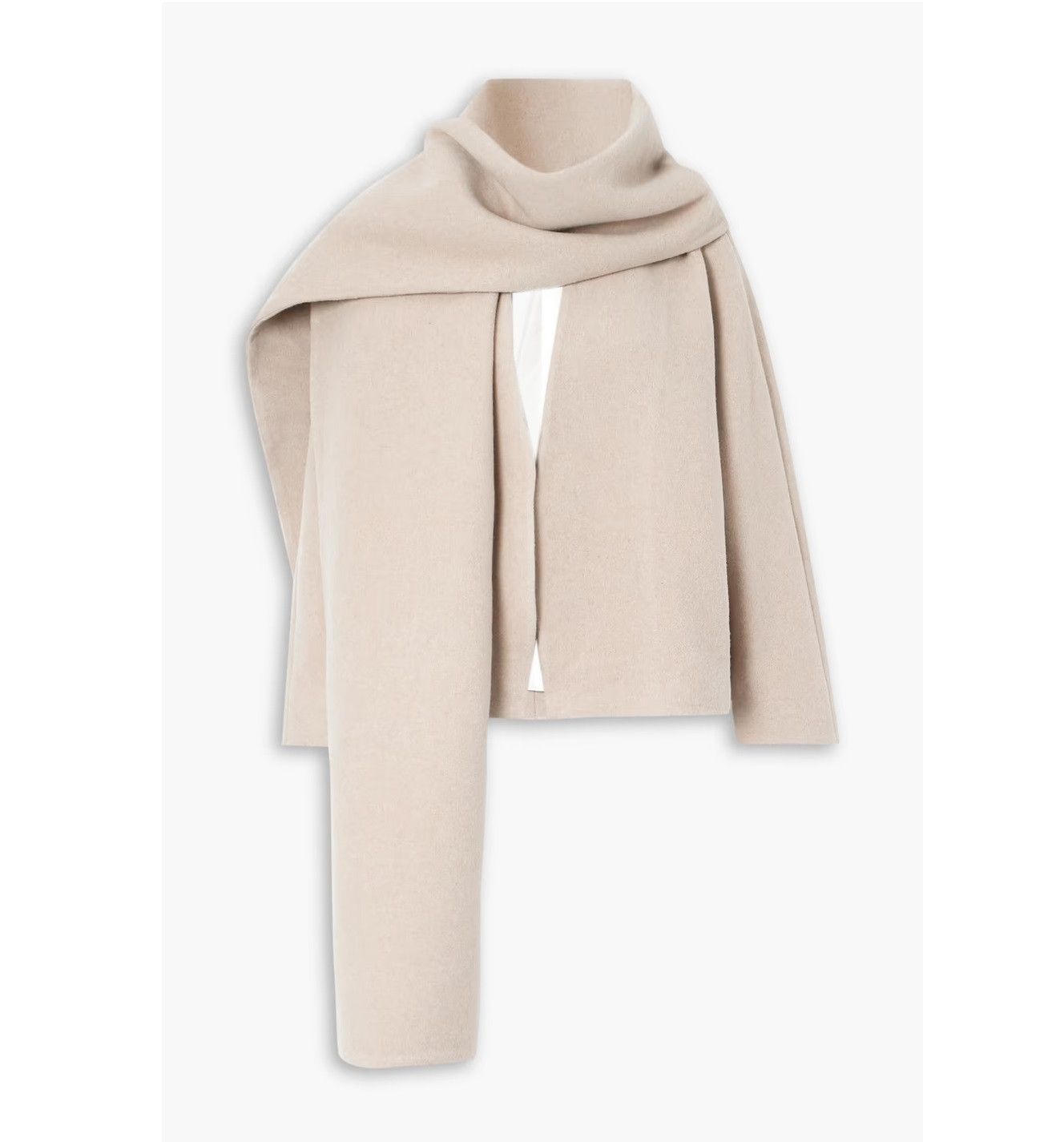 Other Beige Tamuna Wool coat and scarft Size S / US 4 / IT 40 - 1 Thumbnail