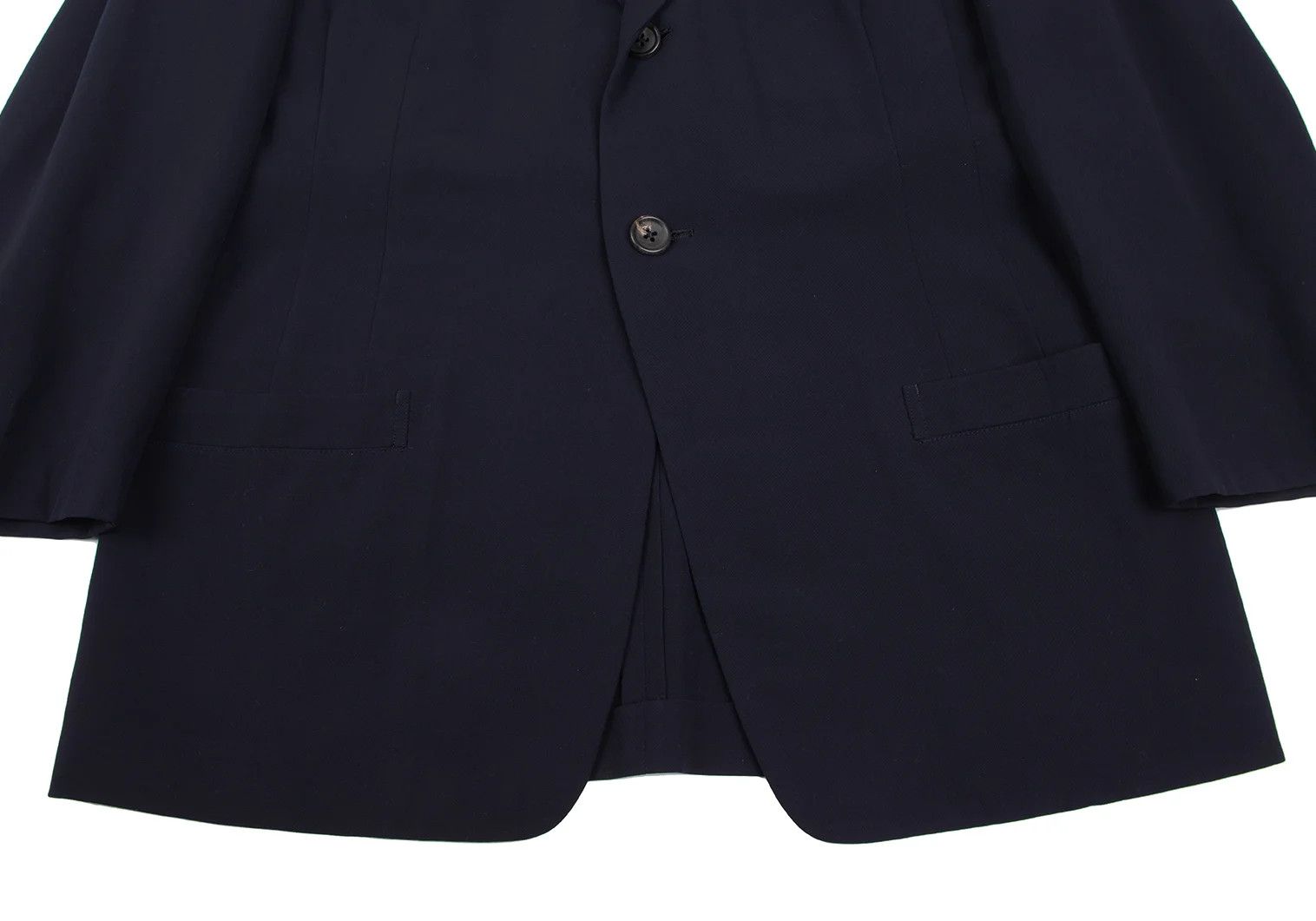 Yohji Yamamoto Yohji Yamamoto Wool Gabardine 2B Jacket Size US M / EU 48-50 / 2 - 10 Thumbnail
