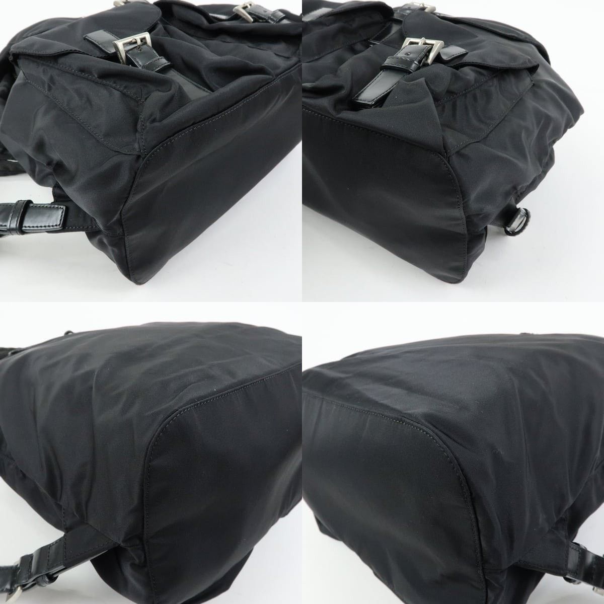 Prada Prada Vela Backpack Nylon Black Size ONE SIZE - 5 Thumbnail