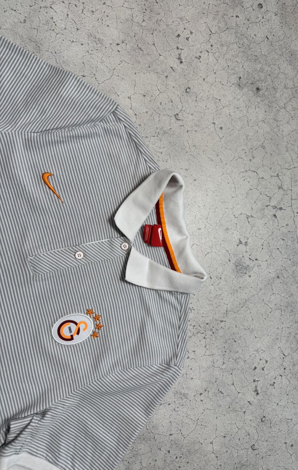 Nike × Vintage Nike FC Galatasaray Vintage Football Polo T-Shirt Size US L / EU 52-54 / 3 - 5 Thumbnail