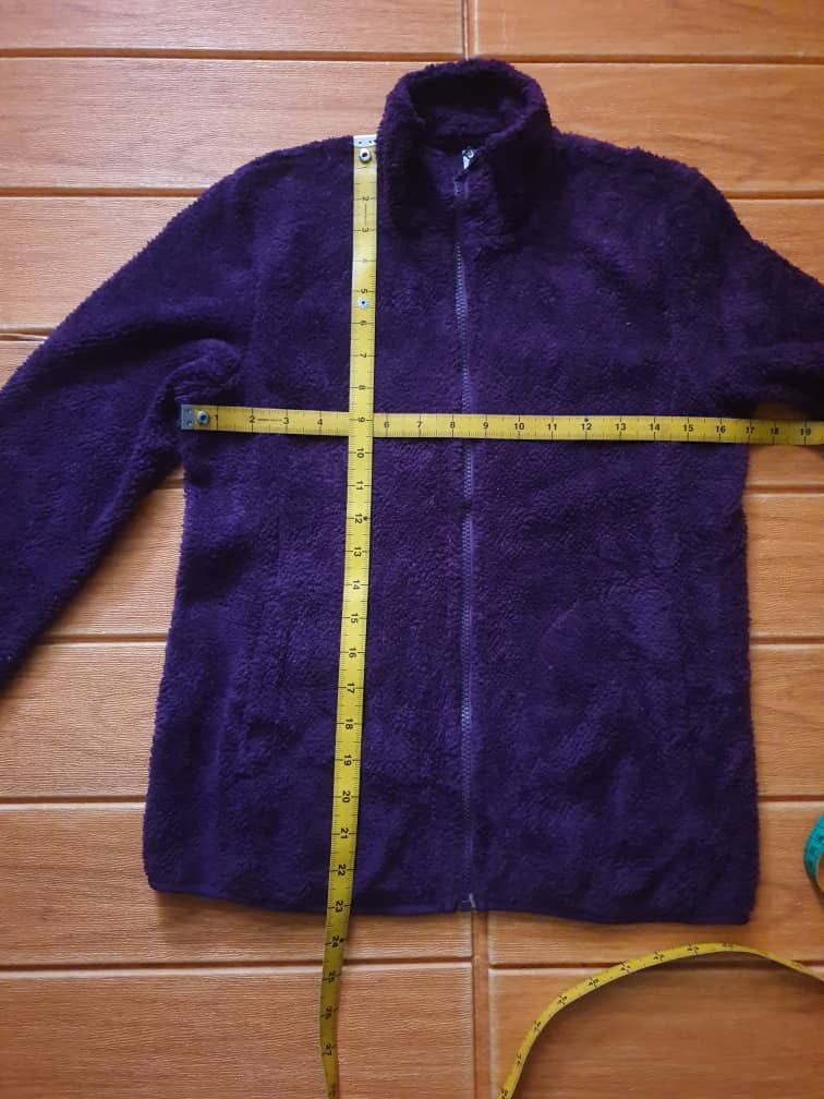Japanese Brand Uniqlo purple colour Japanese brand Fleece sweater Size M / US 6-8 / IT 42-44 - 7 Thumbnail