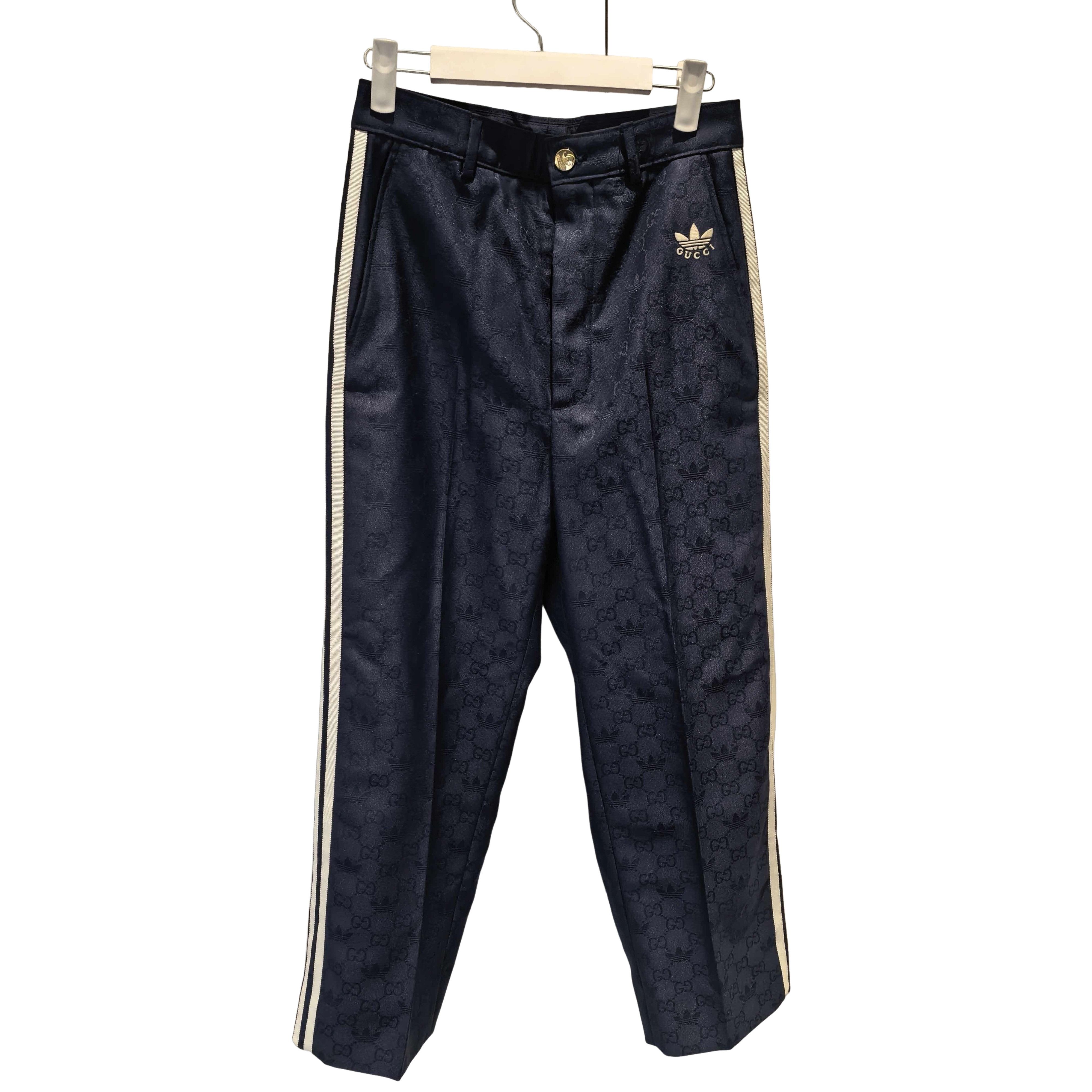 Adidas × Gucci Gucci x adidas green pants GG jaquard | Grailed