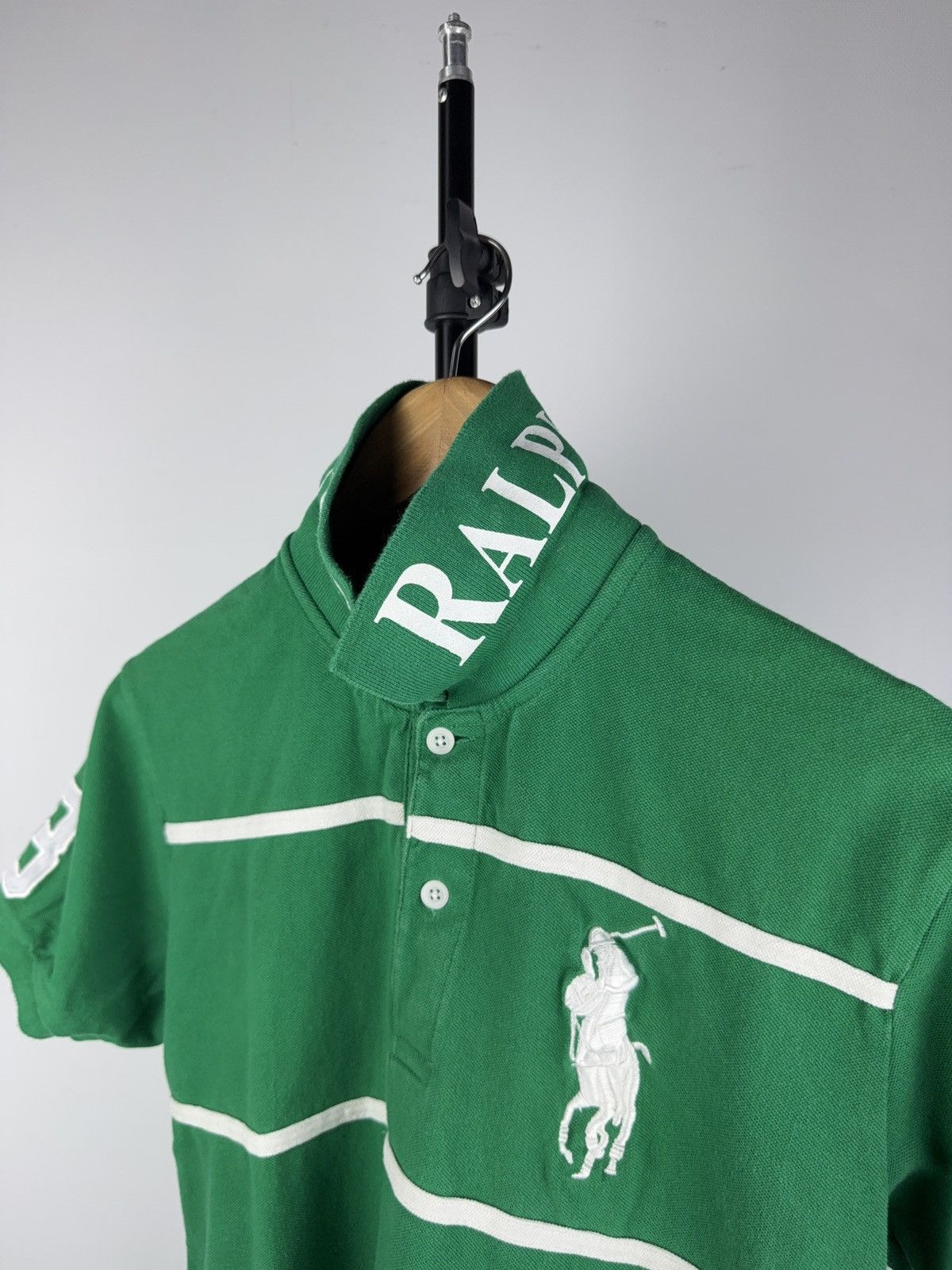 Vintage ❗️Vintage POLO Shirt Polo Ralph Lauren #3 USA Chief Keef styl Size US S / EU 44-46 / 1 - 6 Thumbnail