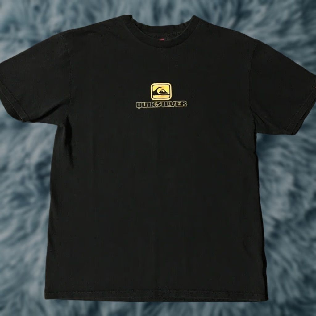 Billabong Vtg Quiksilver Faded Spellout Shirt L Surf Skate Grunge Vaporwave OP 90s Y2K TC Size US L / EU 52-54 / 3 - 1 Thumbnail