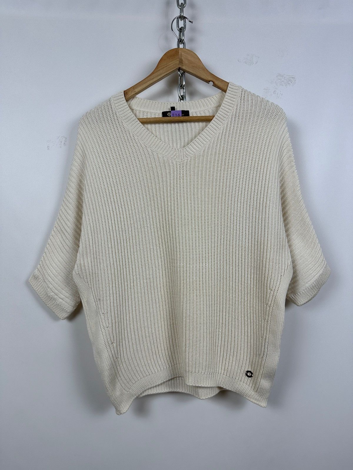 Loro Piana Loro Piana Silk/Cotton 3/4 Sleeve Knit Jumper Sweater Size S / US 4 / IT 40 - 1 Thumbnail