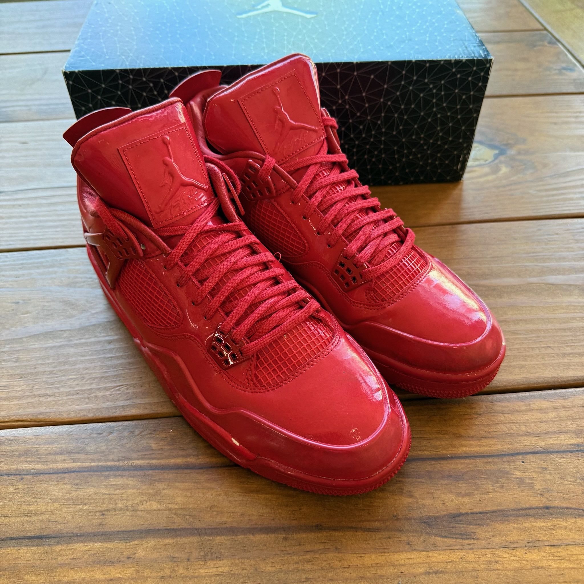 Jordan Brand Air Jordan 4 Retro 11Lab4 - Red - 719864-600 Size US 11 / EU 44 - 5 Thumbnail