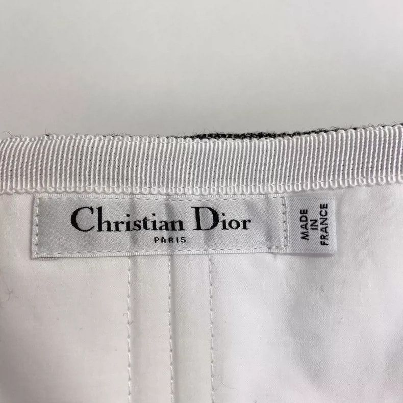 Dior Dior Irregular gray pleated skirt Size 24" / US 00 / IT 34 - 6 Thumbnail