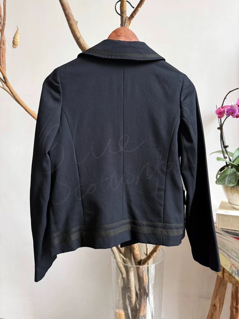 Comme des Garcons Comme Des Garcons Navy Collar Jacket Size XS / US 0-2 / IT 36-38 - 6 Thumbnail