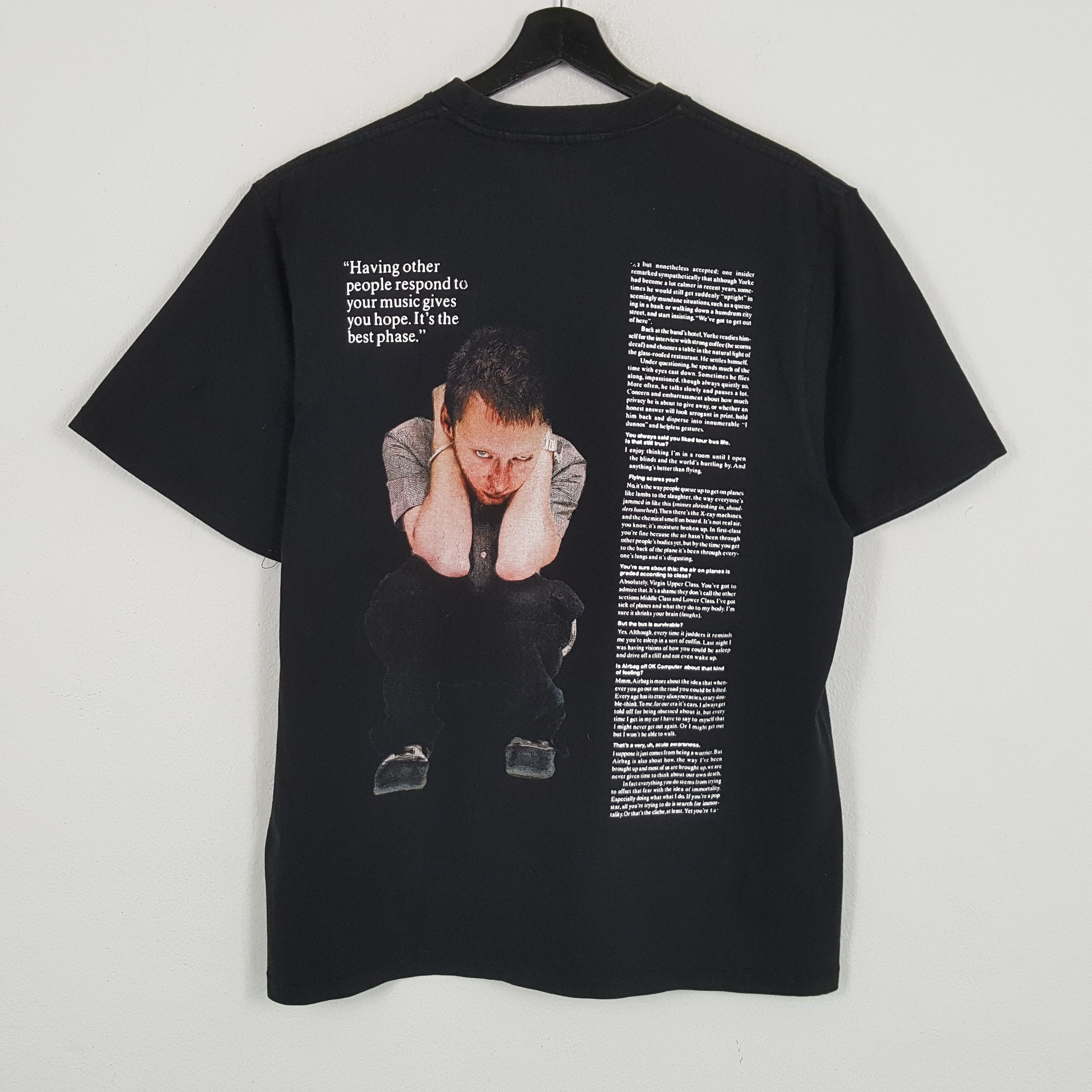Band Tees × Vintage RADIOHEAD Rock Band Music Phototees Style Tshirt Size US L / EU 52-54 / 3 - 3 Thumbnail