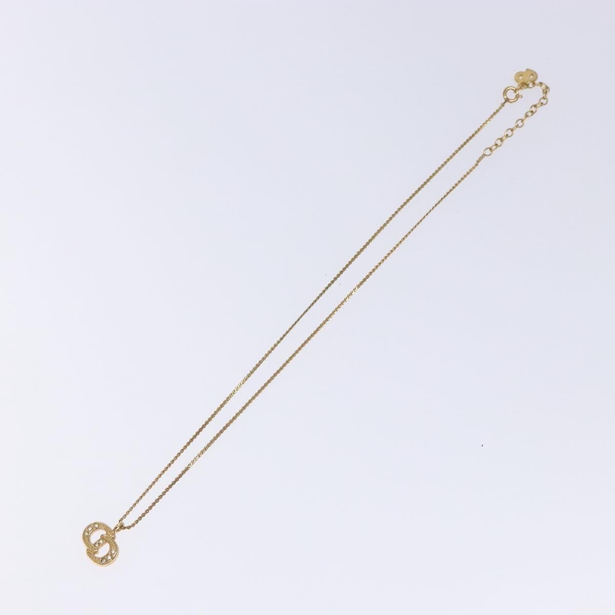 Dior Christian Dior CD Pendant Necklace Metal Size ONE SIZE - 1 Thumbnail