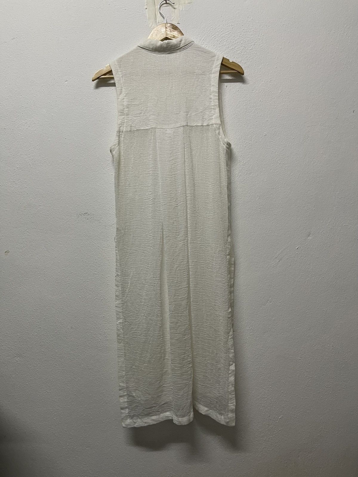 Helmut Lang VINTAGE HELMUT LANG MAXI BUTTON UP DRESS RARE Size M / US 6-8 / IT 42-44 - 3 Thumbnail