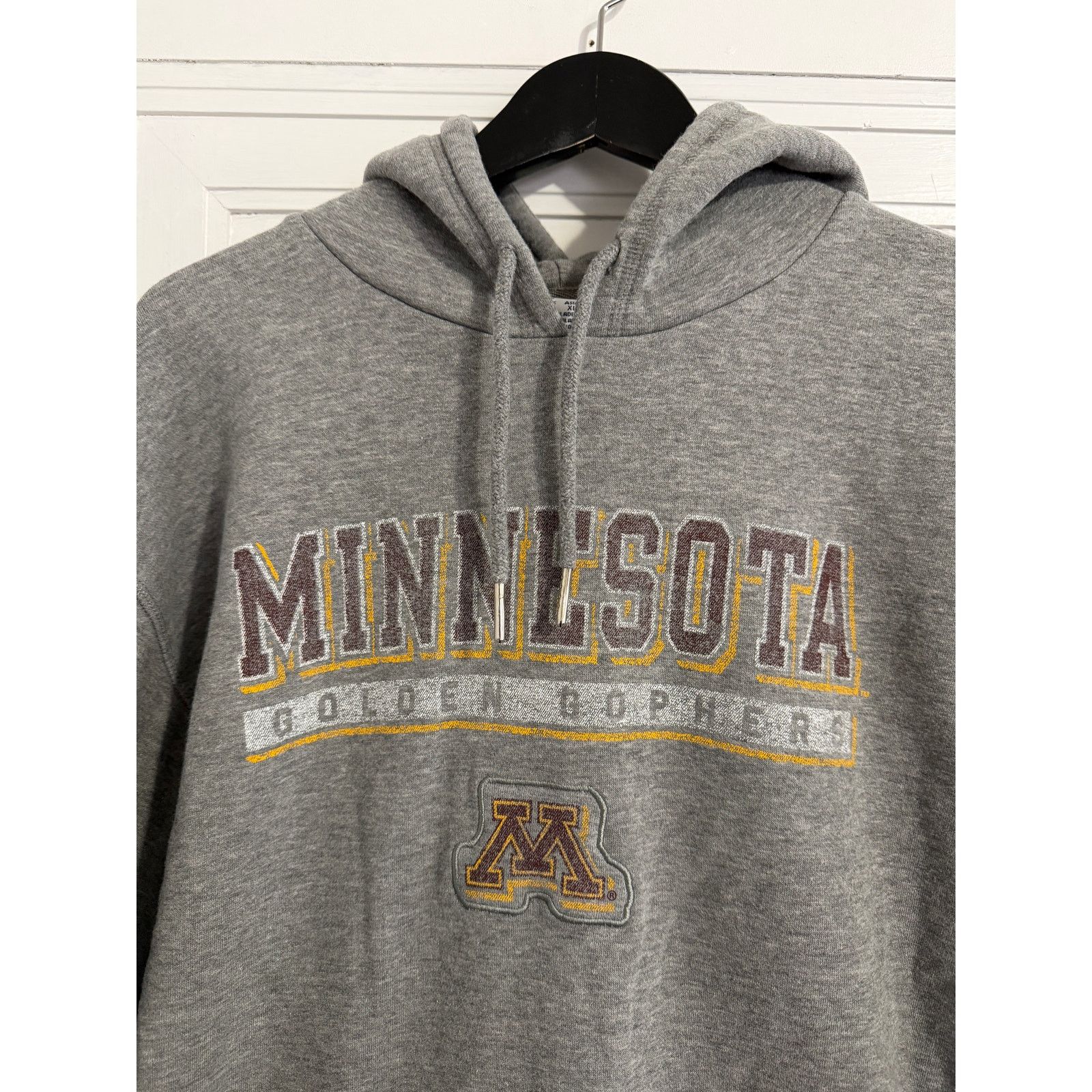 Champion Minnesota Gophers Gray Hoodie Sweatshirt Men's Size Large Size US L / EU 52-54 / 3 - 2 Thumbnail