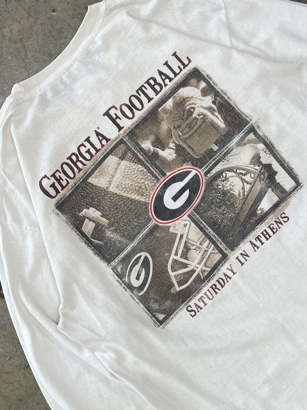 NCAA Vintage Georgia Football Athens Long Sleeve Large Size US L / EU 52-54 / 3 - 1 Thumbnail