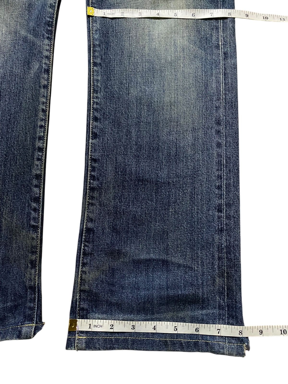 Japanese Brand Vintage Japanese Brand Uniqlo Selvedge Distressed Jeans Size US 34 / EU 50 - 17 Thumbnail