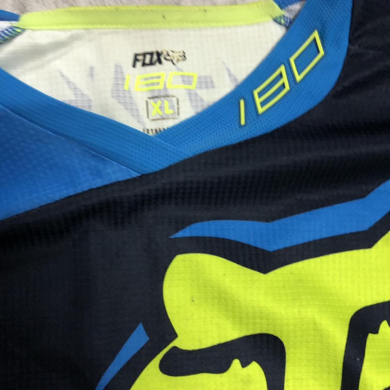 Other Fox Racing blue and yellow motocross jersey #motocross Size US XL / EU 56 / 4 - 3 Thumbnail