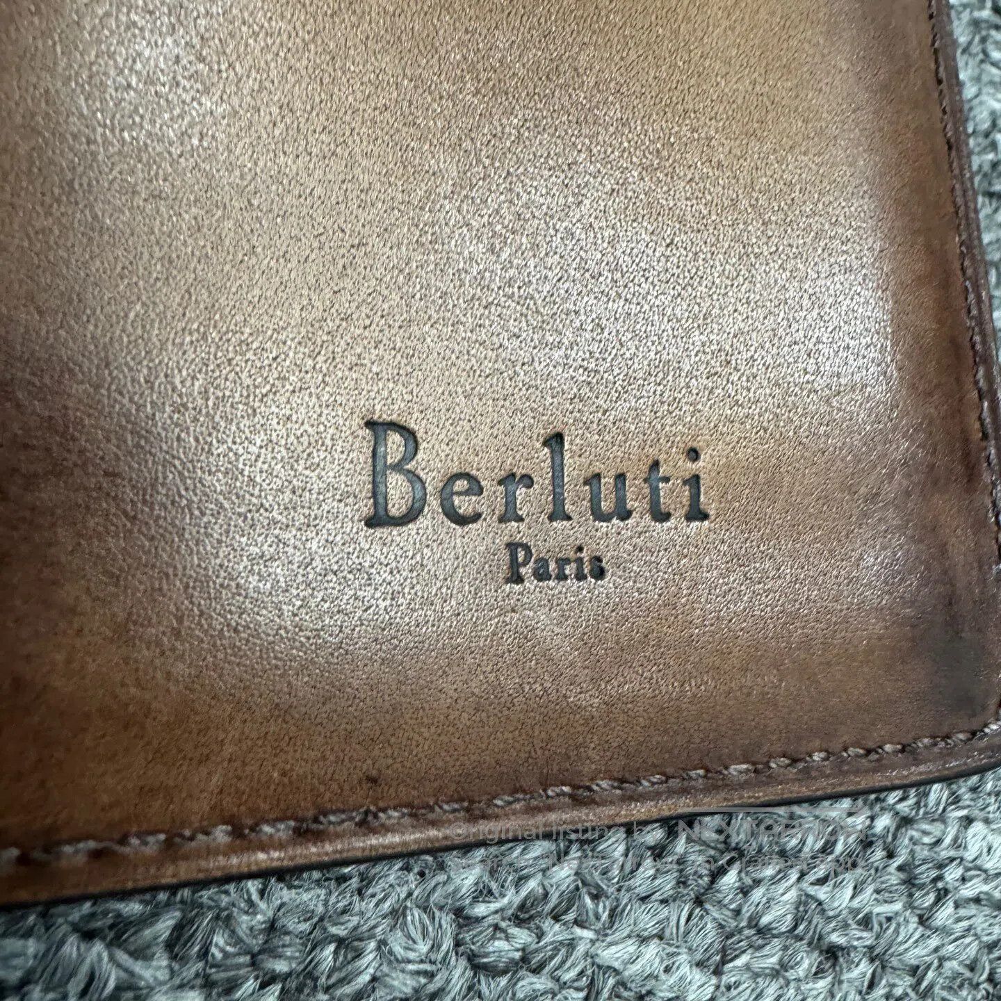 Berluti Berluti Wallet with aged-looking engravings| Size ONE SIZE - 8 Thumbnail