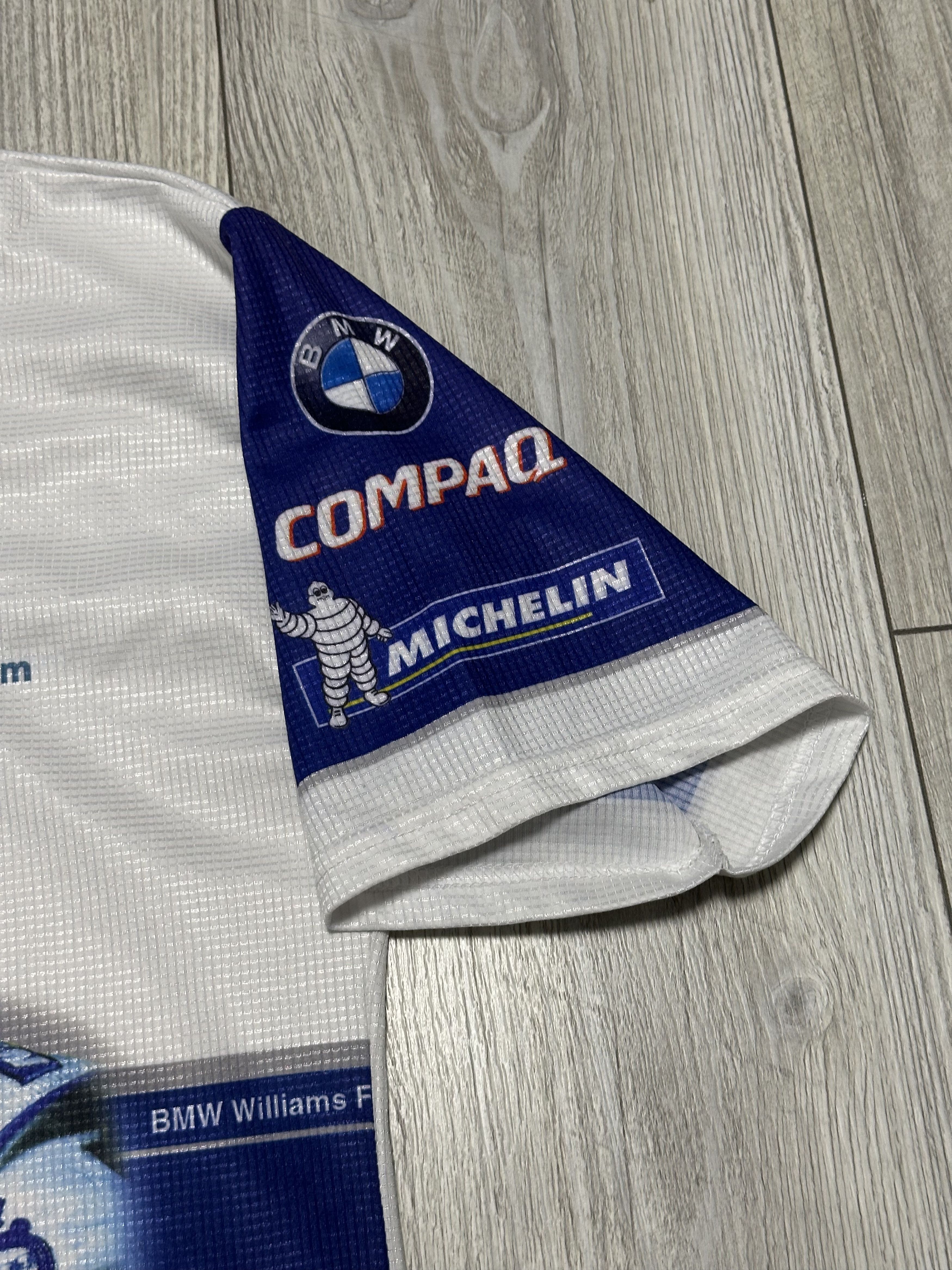Formula 1 Vintage BMW Williams F1 Team Montoya Formula 1 Jersey Size US XL / EU 56 / 4 - 4 Thumbnail