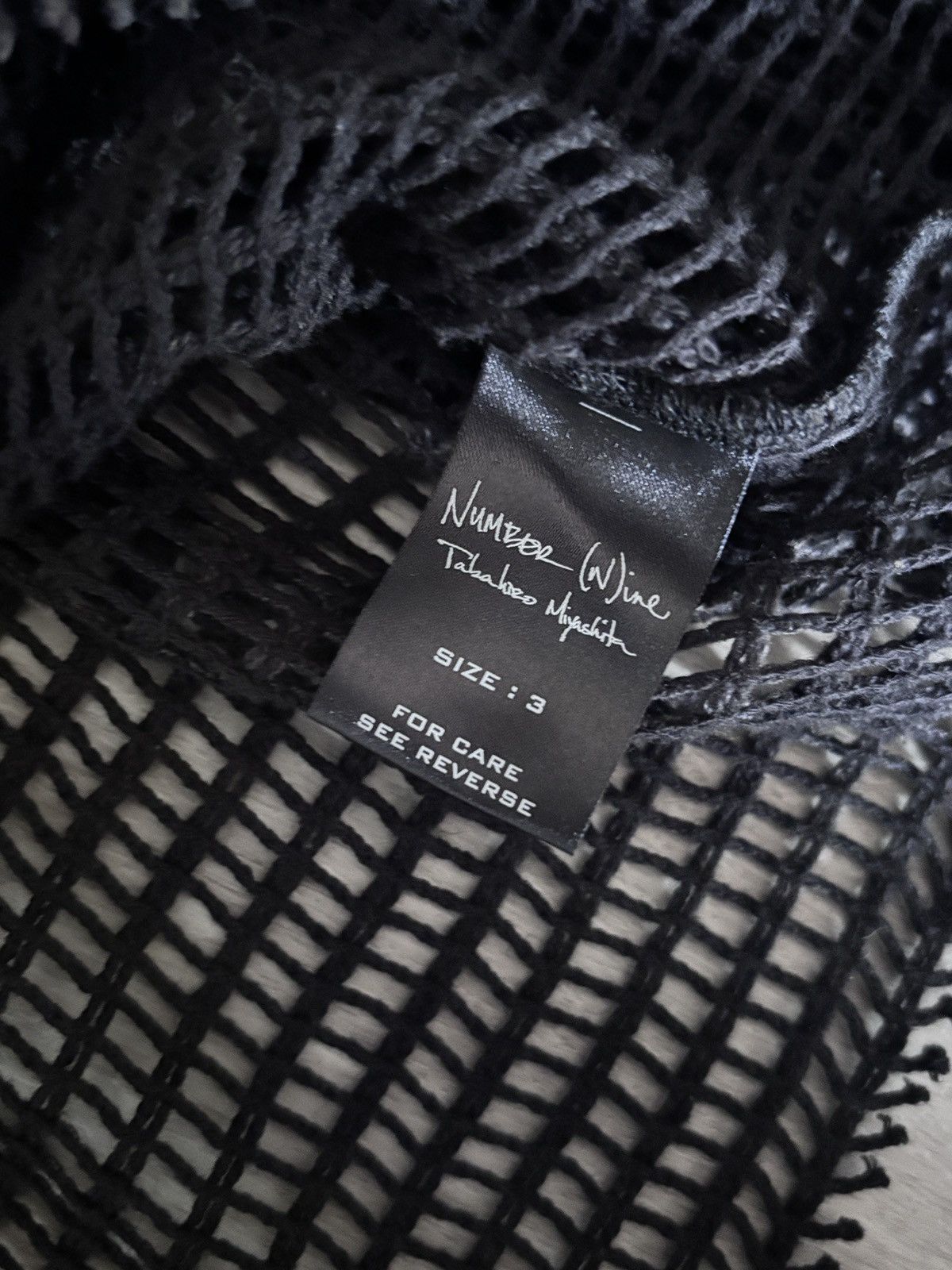 Number (N)ine AW04 Number (N)ine Tribal Mesh Size US M / EU 48-50 / 2 - 4 Thumbnail
