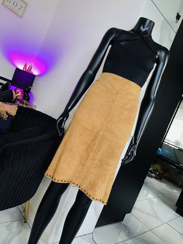 Other karma suede mini skirt — soft luxury italian design Size 32" / US 10 / IT 46 - 3 Thumbnail