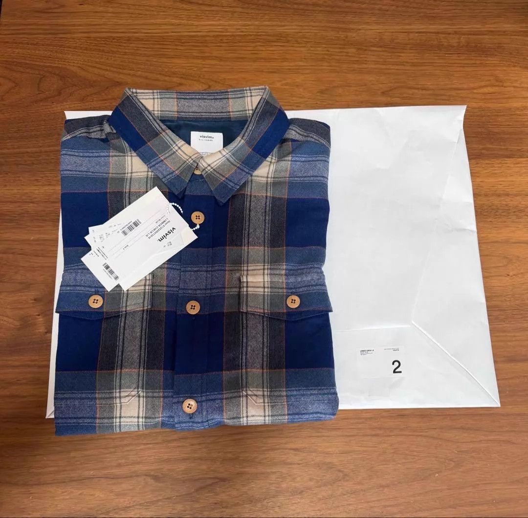 Visvim visvim 25AW LUMBER CHECK Shirt 2 (New, Unused, Full Acc) Size US M / EU 48-50 / 2 - 3 Thumbnail
