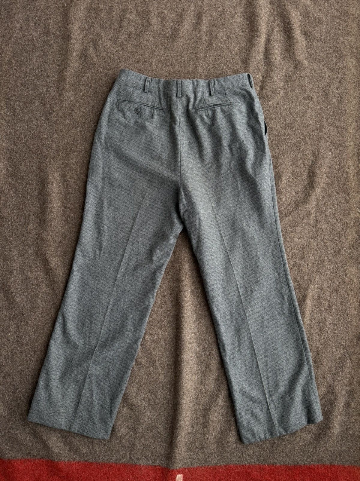 Other Vintage Saxon Slacks by Lackawanna Pants Flared Woolen Pants Size US 34 / EU 50 - 4 Thumbnail