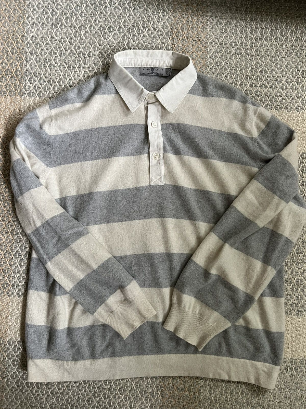 Alan Paine Alan paine collared sweater Size US XXL / EU 58 / 5 - 1 Thumbnail