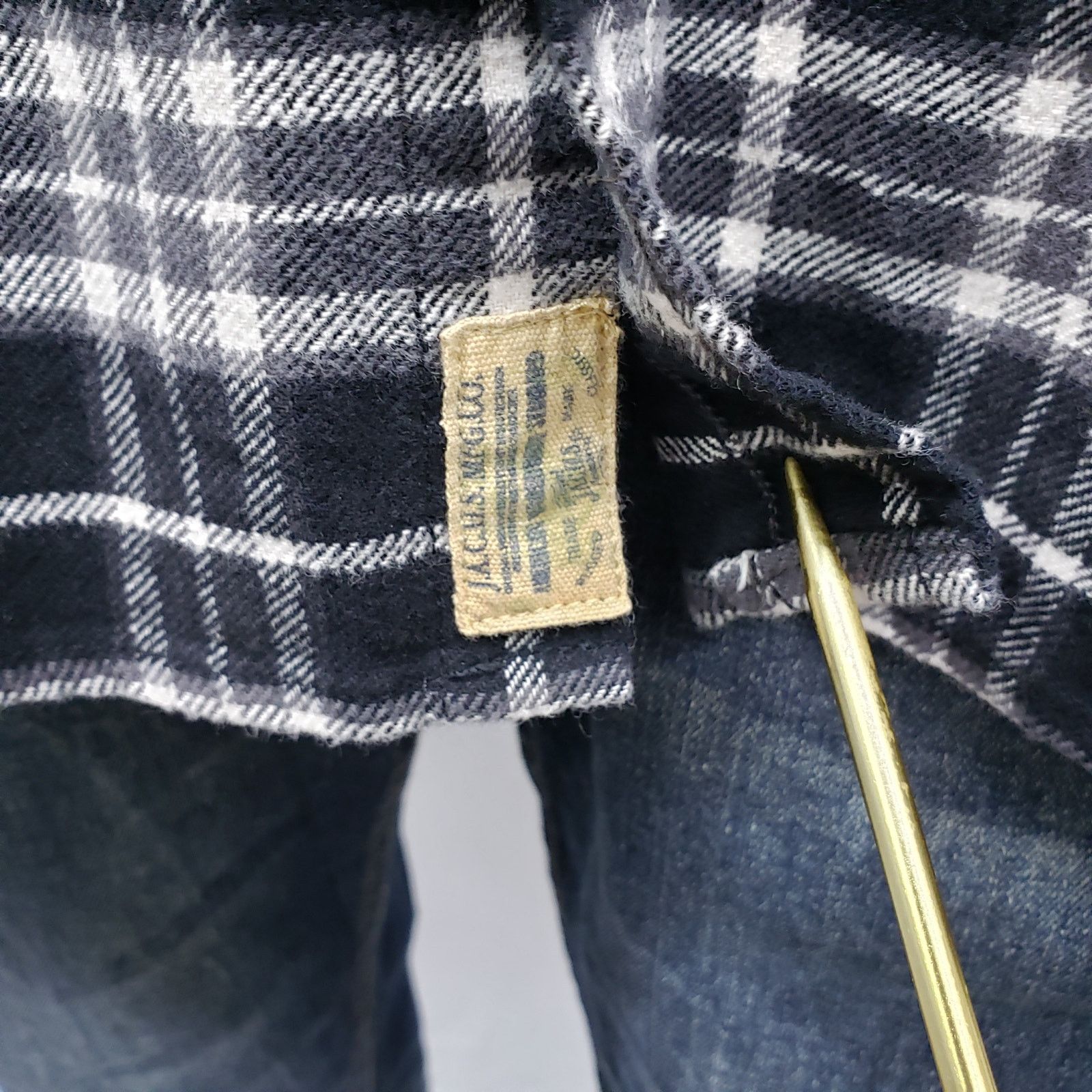 JACHS NY JACHS New York Flannel Shirt Plaid Two Pockets Heavy 2XL XXL Size US XXL / EU 58 / 5 - 8 Thumbnail