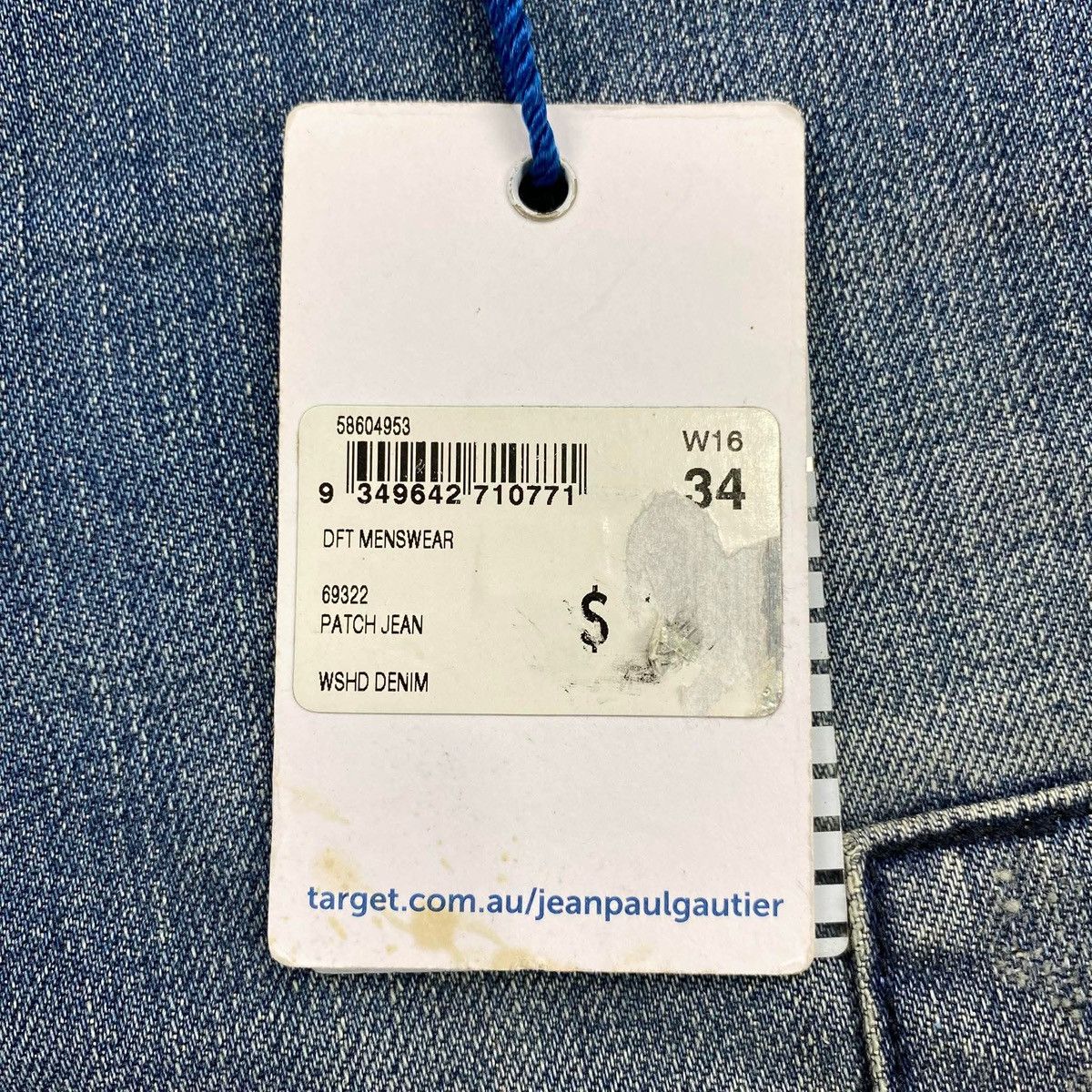Jean Paul Gaultier Patchwork Denim Jeans Size US 34 / EU 50 - 15 Thumbnail