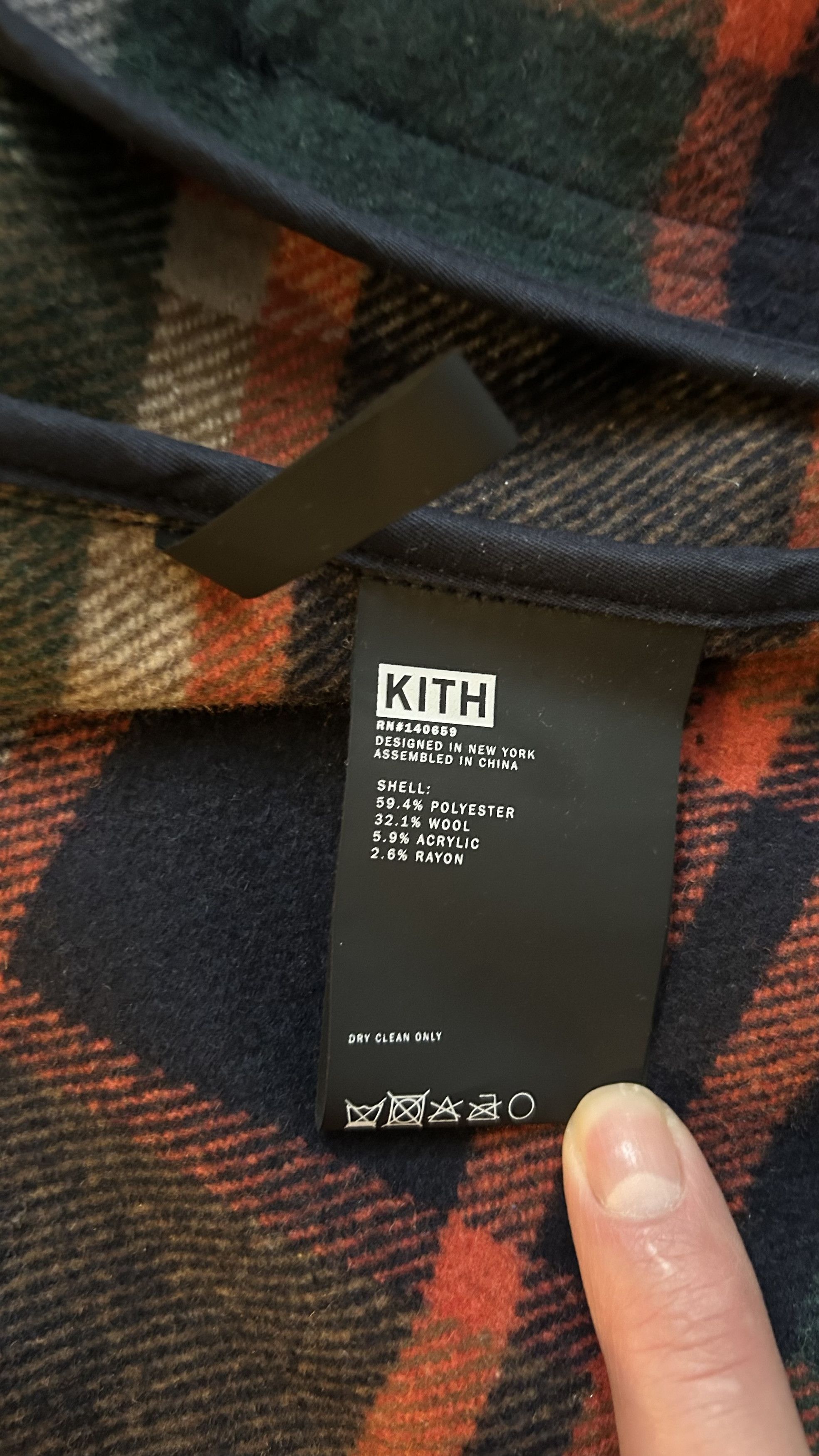 Kith Kith Plaid Hooded Ginza Shirt - Brown/Orange Plaid Size US XXL / EU 58 / 5 - 5 Thumbnail