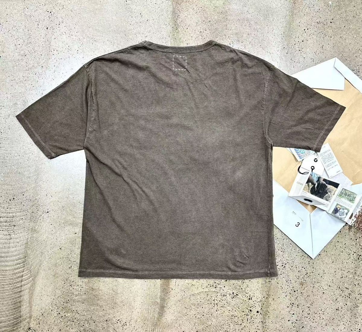 Visvim Visvim Jumbo Tee S/S N.D. Mud Size US L / EU 52-54 / 3 - 3 Thumbnail
