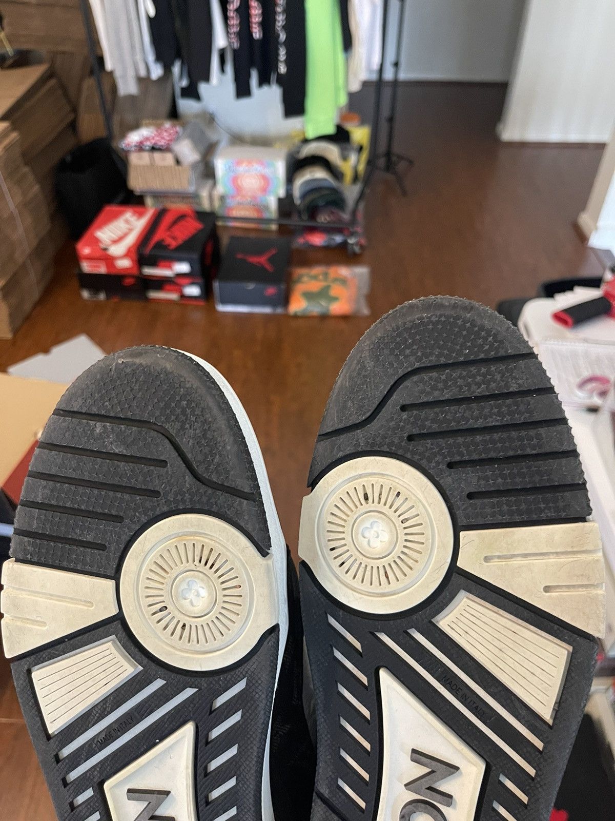 Louis Vuitton LV Trainer Size 10 LV (11.5-12US) SUPER CLEAN OG ALL Size US 11.5 / EU 44-45 - 6 Thumbnail