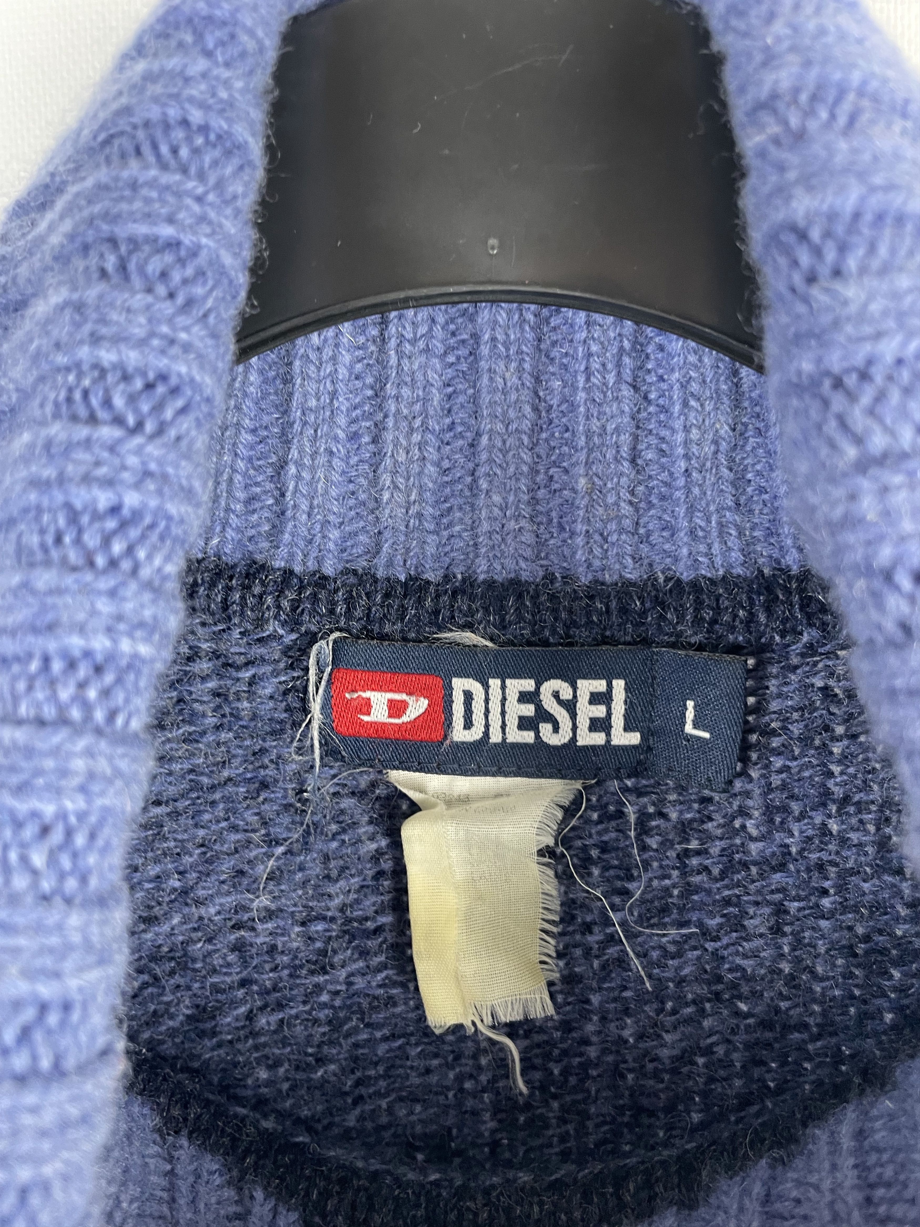 Diesel Vintage Diesel Sweaters Y2k Size US L / EU 52-54 / 3 - 6 Thumbnail