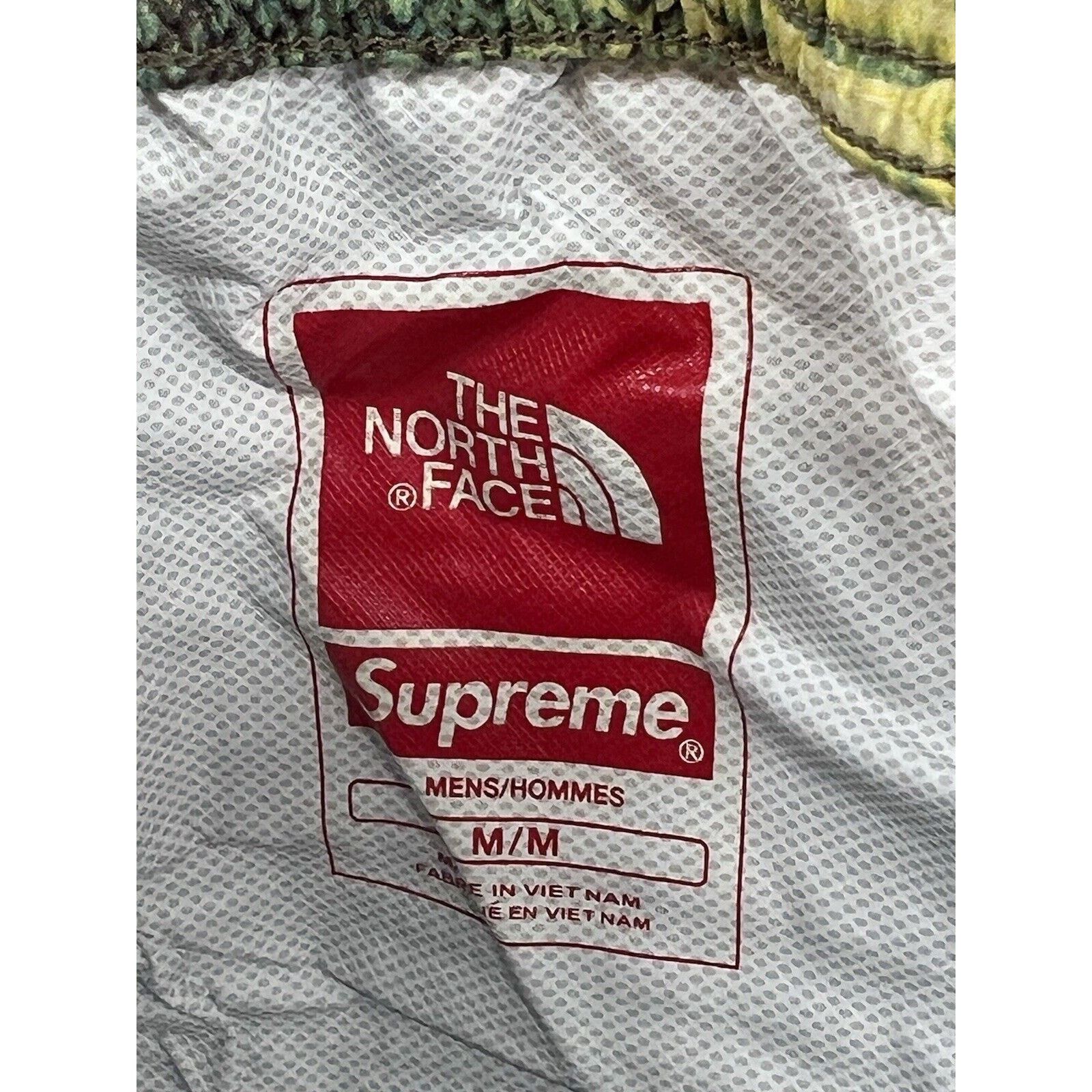 Supreme Supreme North Face Snakeskin Taped Seam Pants Green Medium Size US 34 / EU 50 - 3 Thumbnail