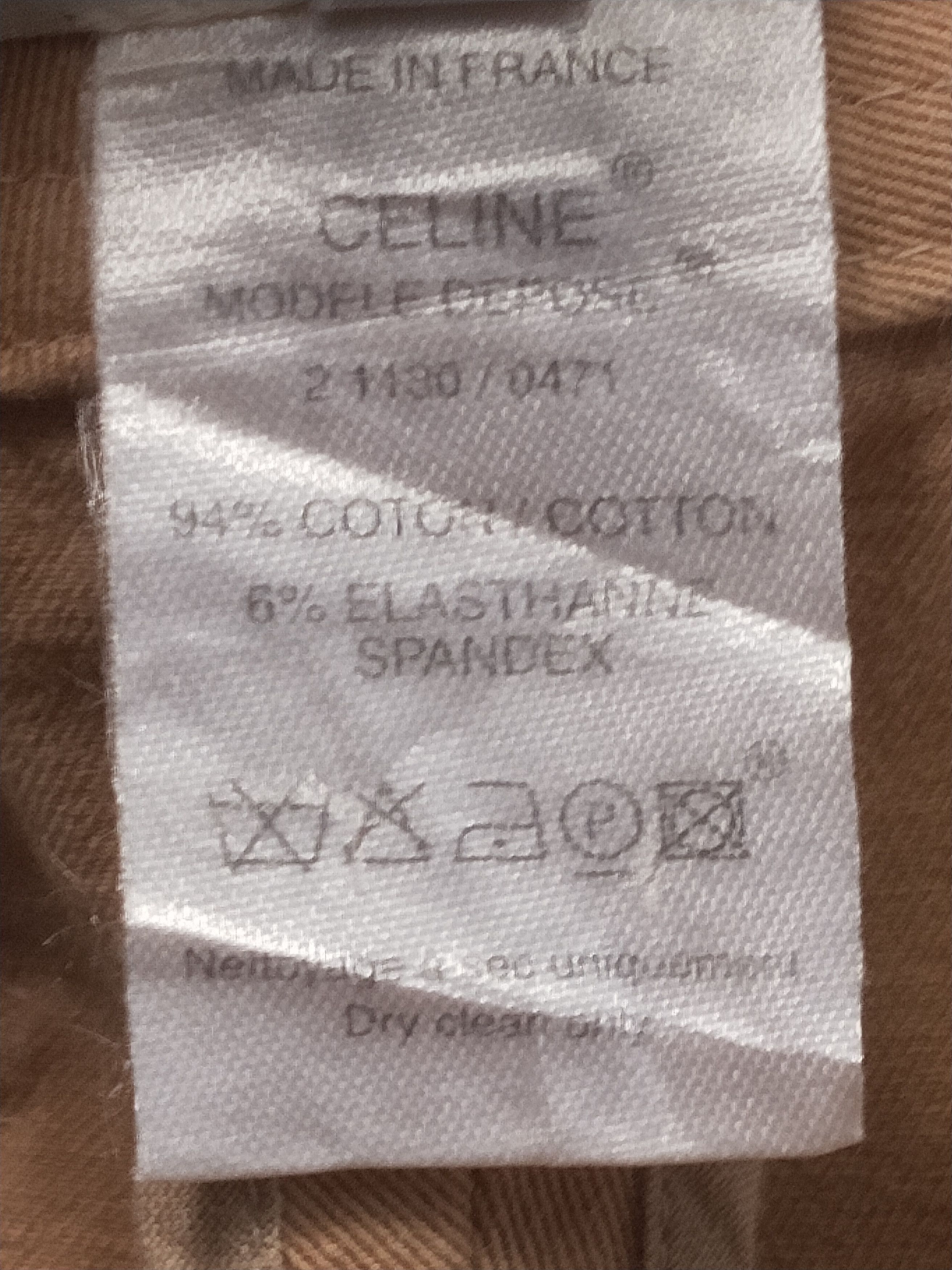 Celine Celine vatigue double pocket Size 32" / US 10 / IT 46 - 8 Thumbnail